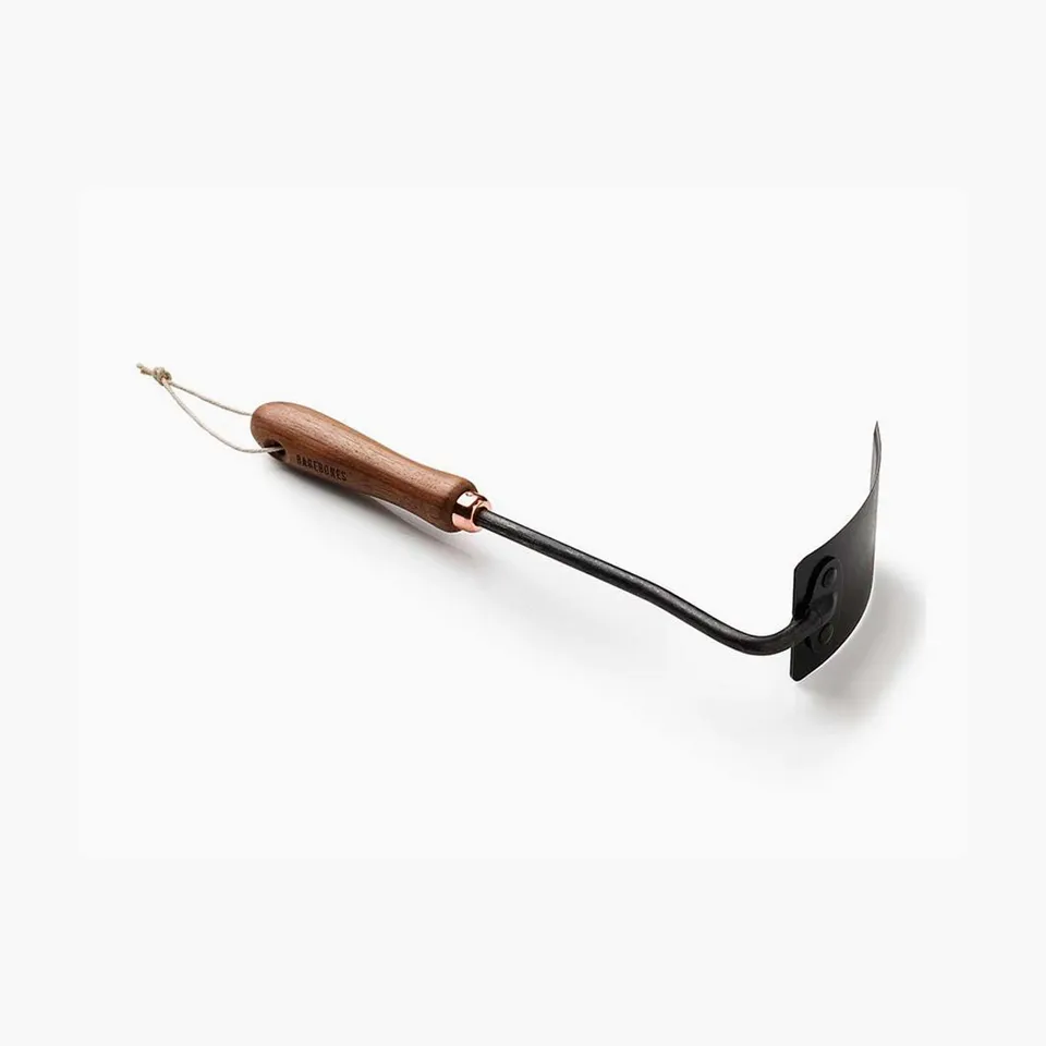 barebones-tools-square-hand-hoe-handhacke-walnuss-schwarz image 1