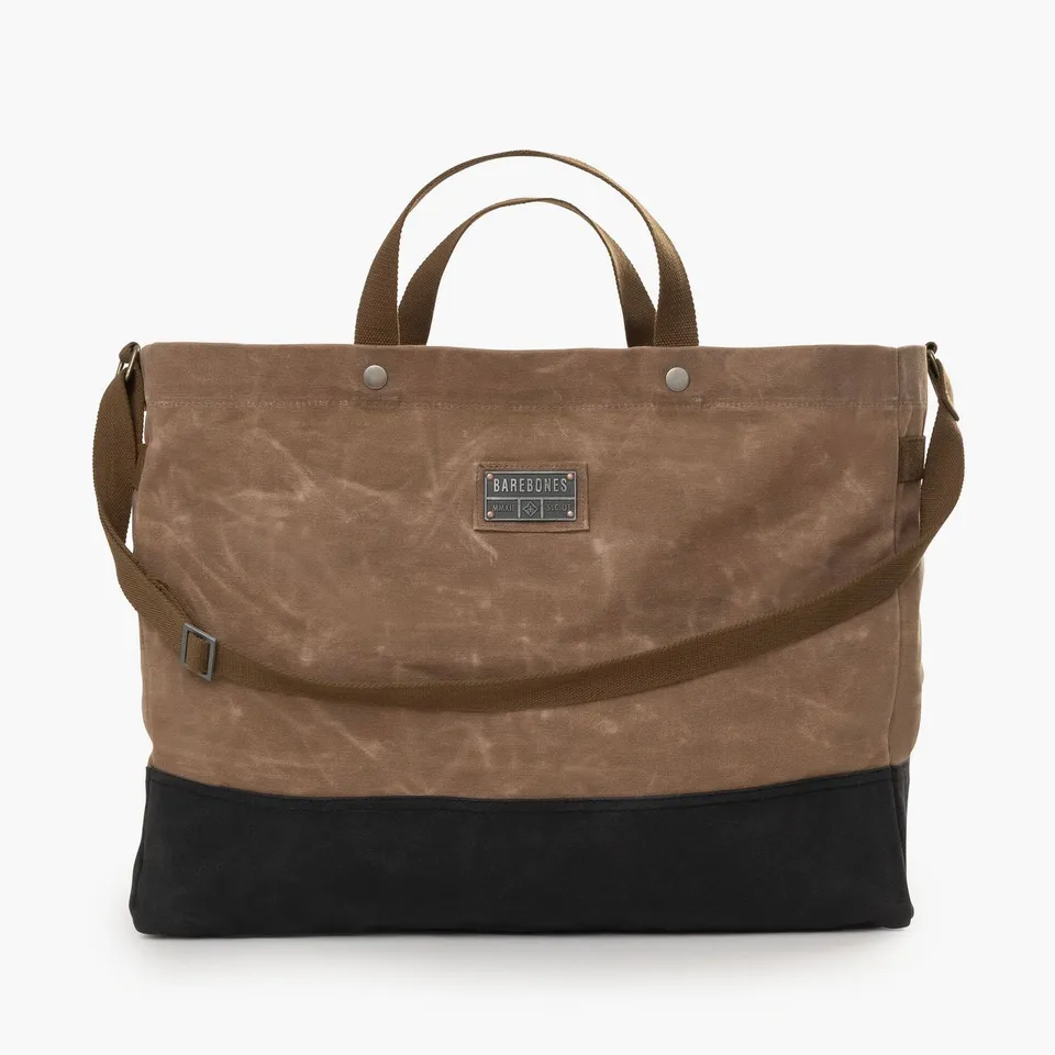 barebones-store-carry-neelum-tote-khaki-26l-canvas-tasche image 1