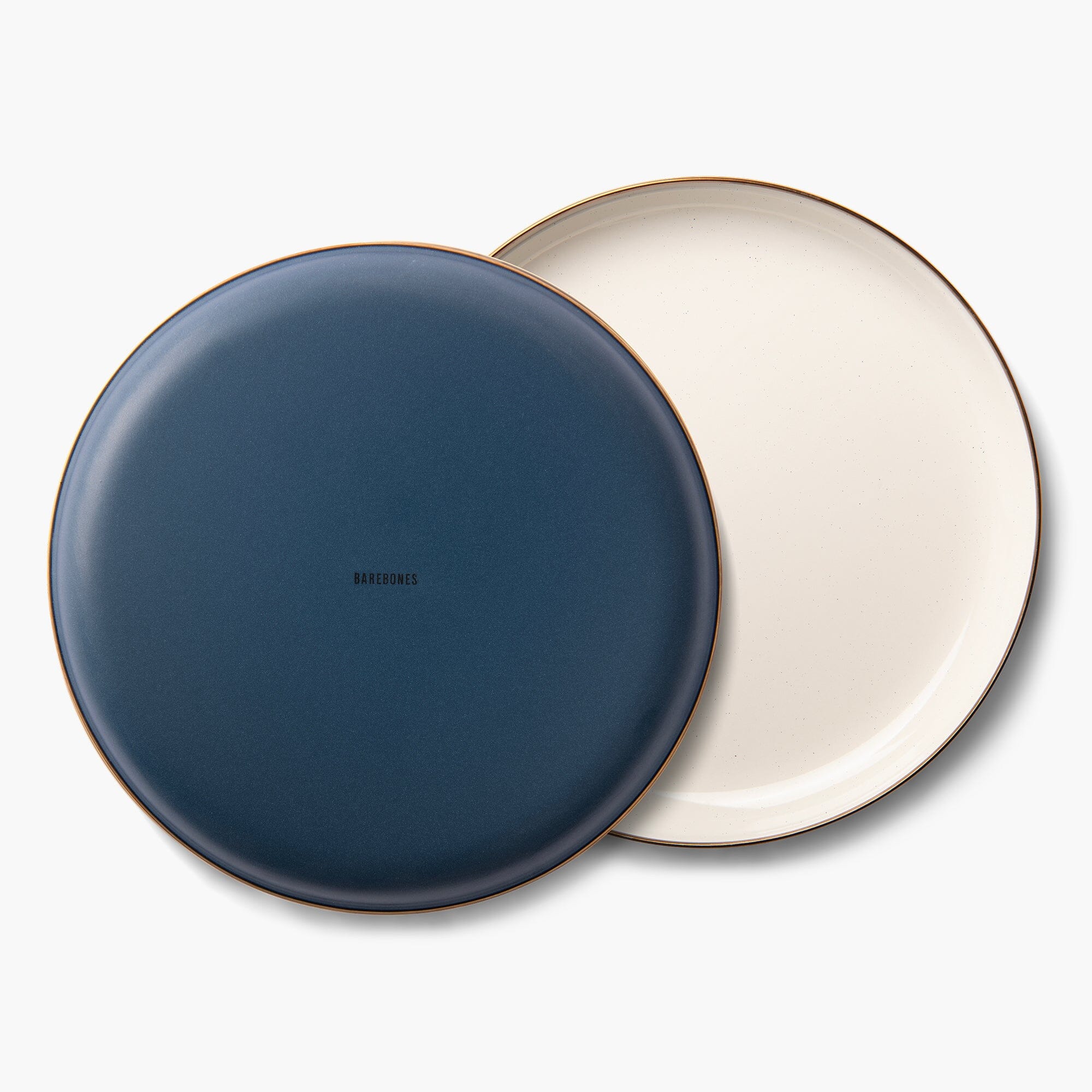 barebones-2-tone-deep-plate-teller-set-2-teilig-indigo-blue image 2