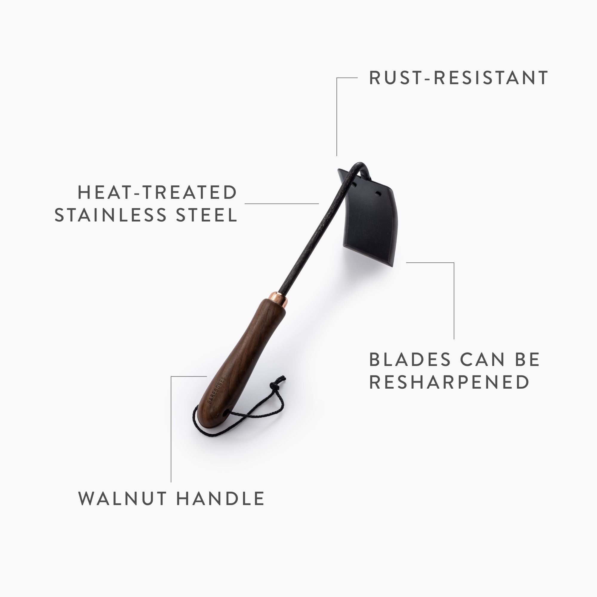 barebones-tools-square-hand-hoe-handhacke-walnuss-schwarz image 6