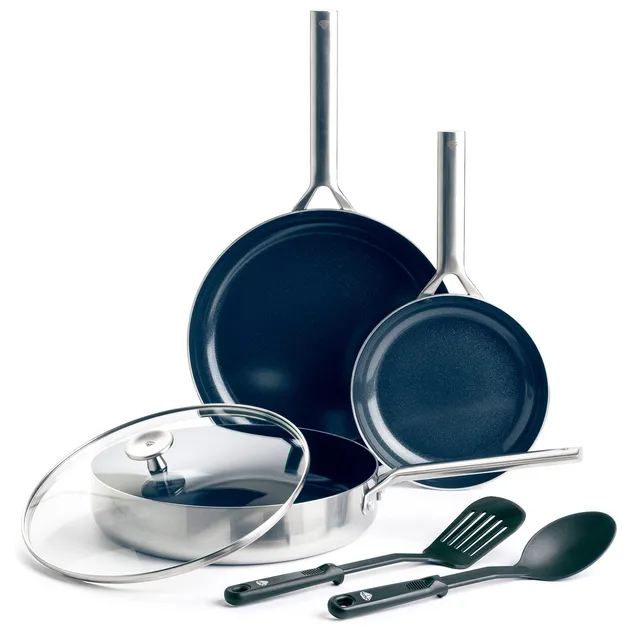 blue-diamond-triple-steel-6-tlg-kochgeschirr-set-edelstahl-induktion image 1