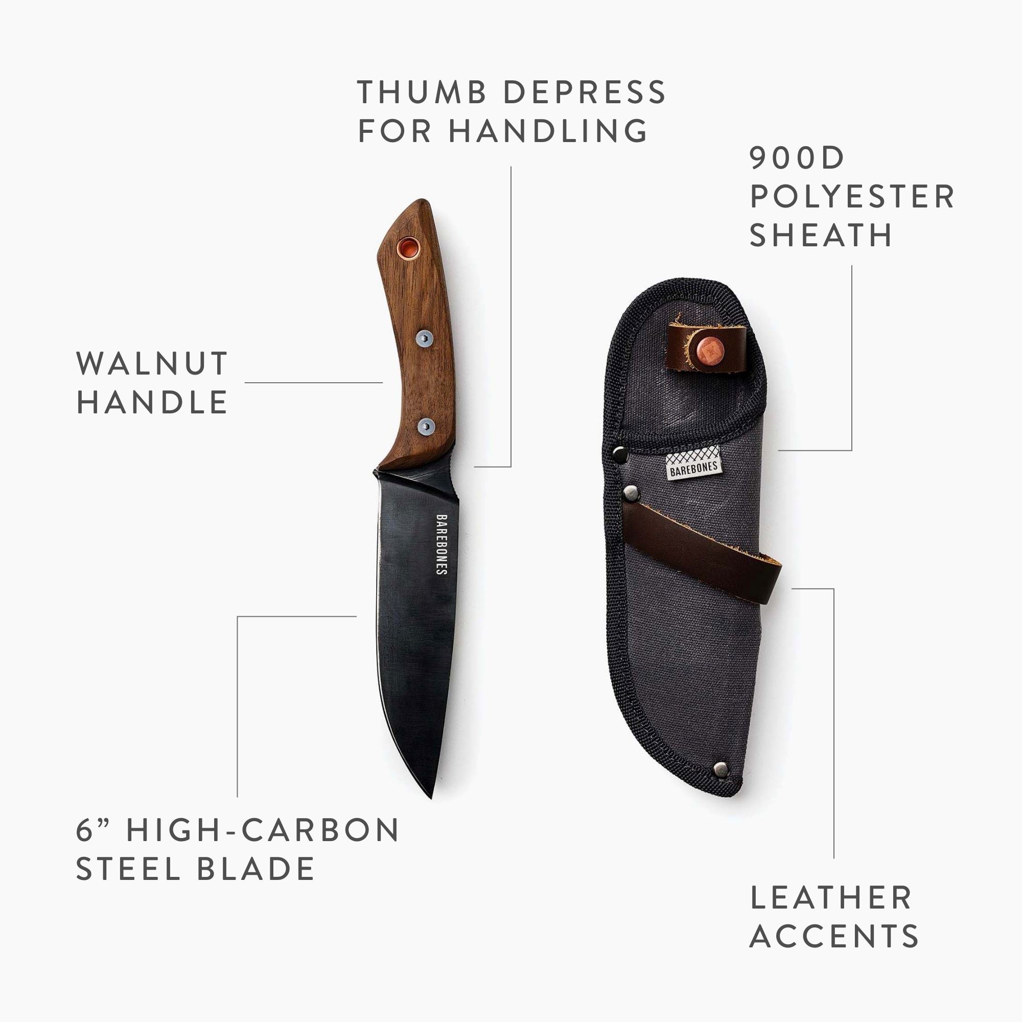 barebones-no-6-field-knife-outdoormesser-carbonstahl-full-tang image 6