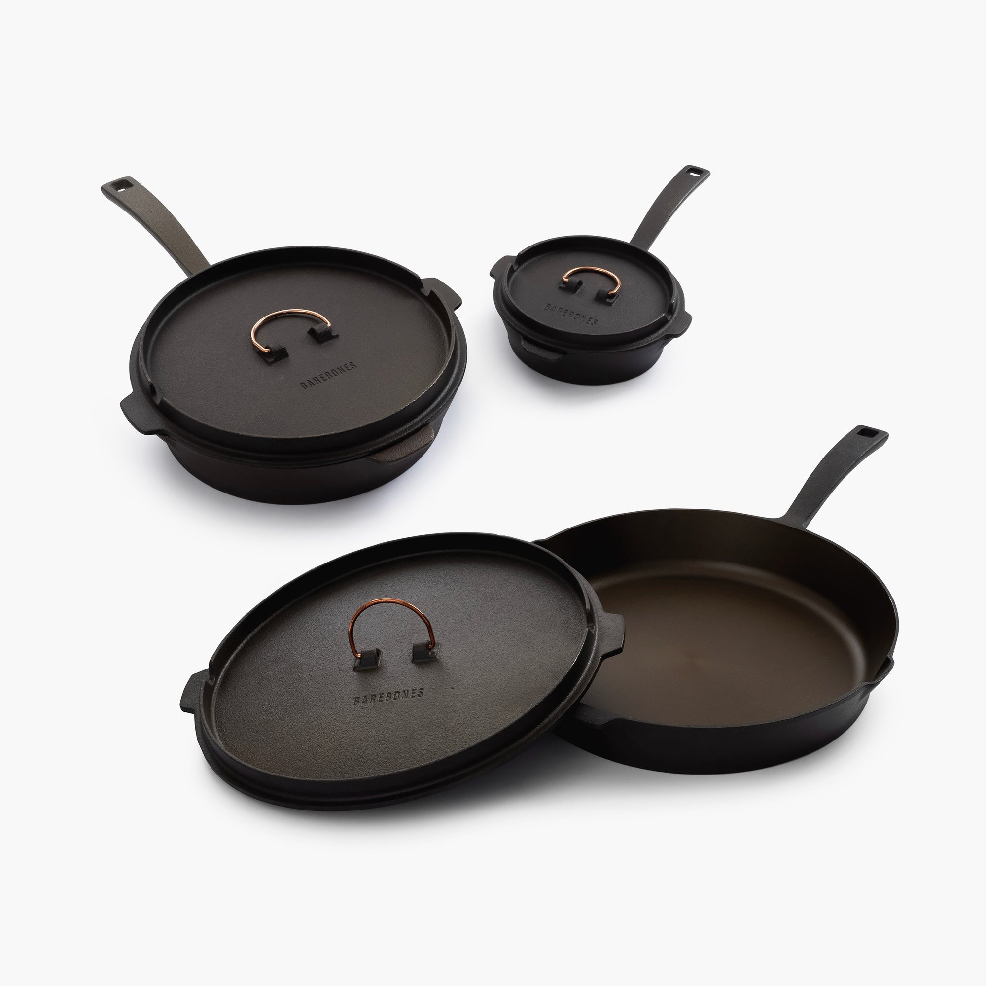 barebones-gusseisenpfanne-10-zoll-mit-deckel-voreingebrannt image 1