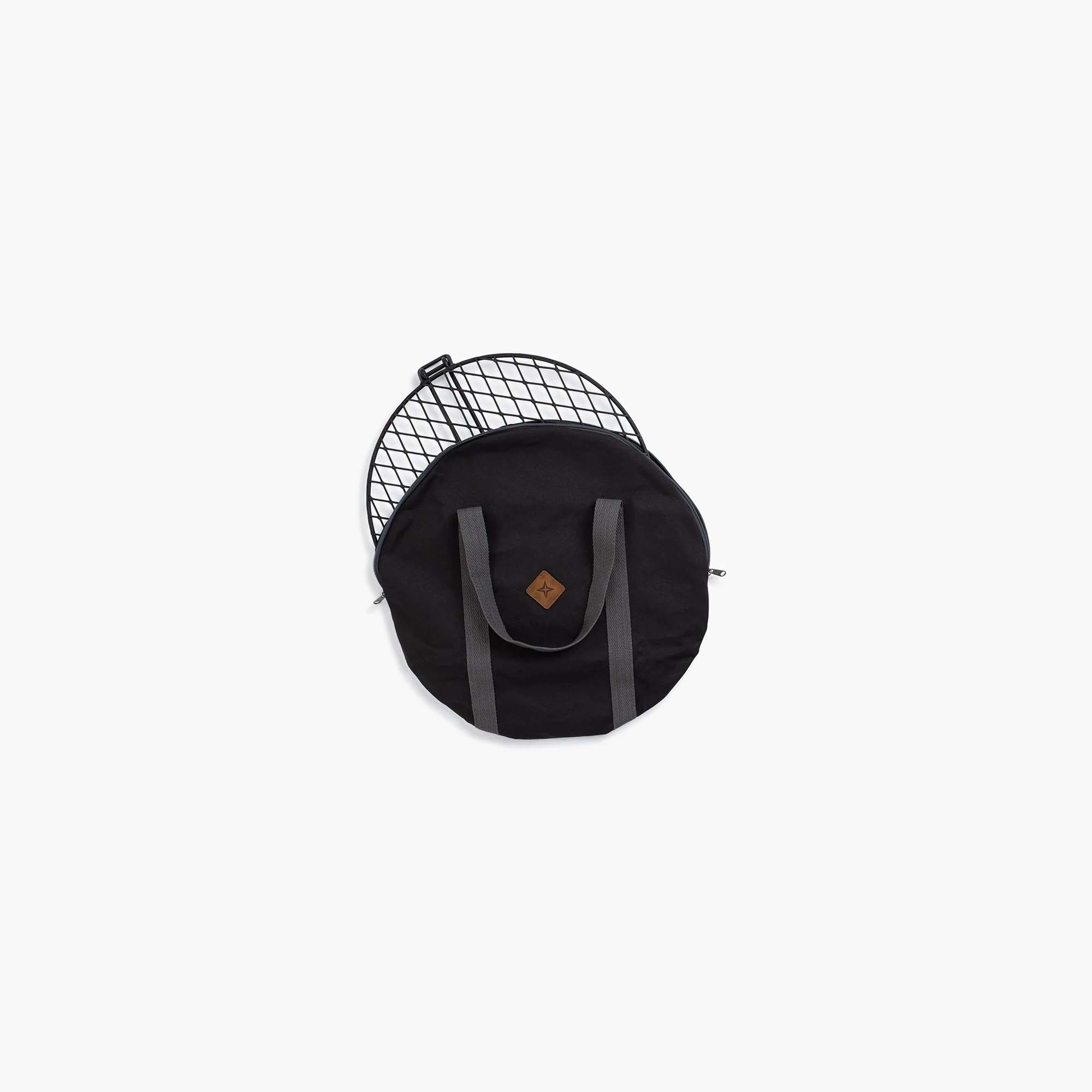 barebones-store-carry-fire-pit-grill-grate-tasche-schwarz-canvas image 2