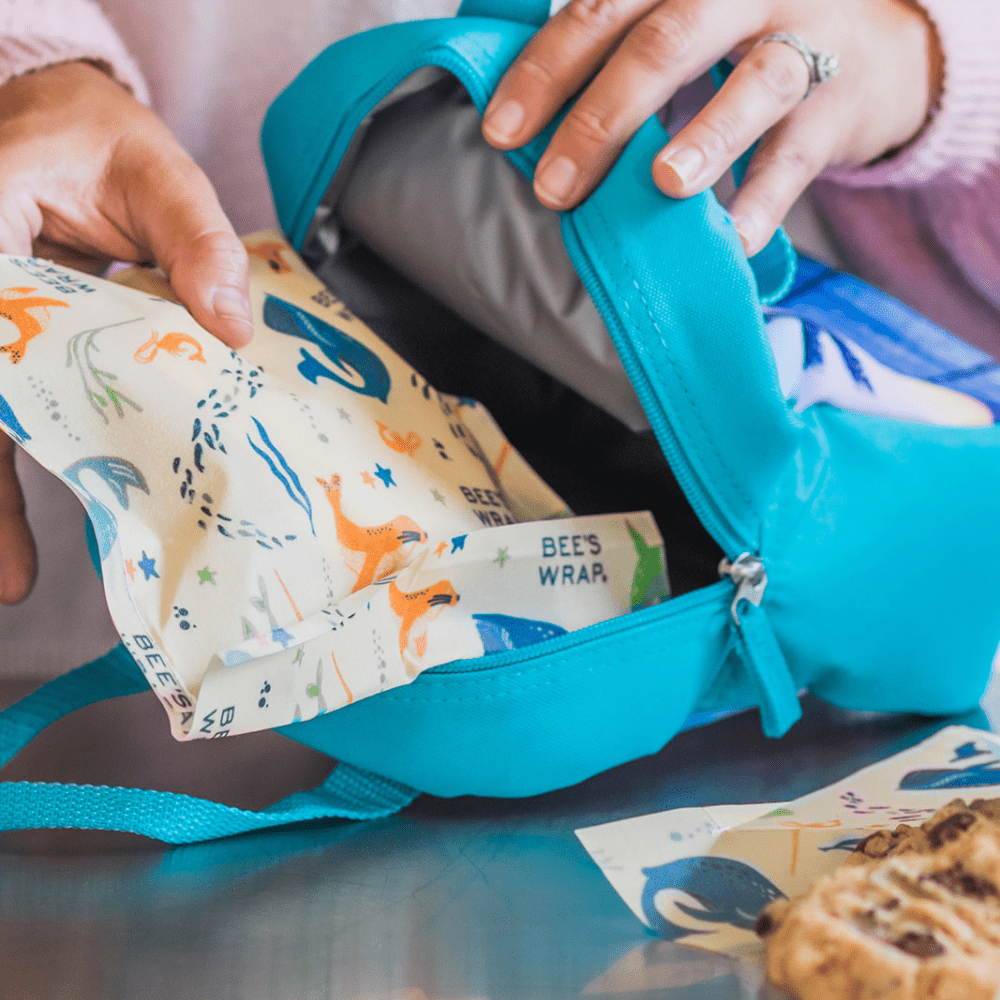 bee-s-wrap-bags-snack-sandwich-bags-bienenwachsbeutel-under-the-sea-2er-set image 5