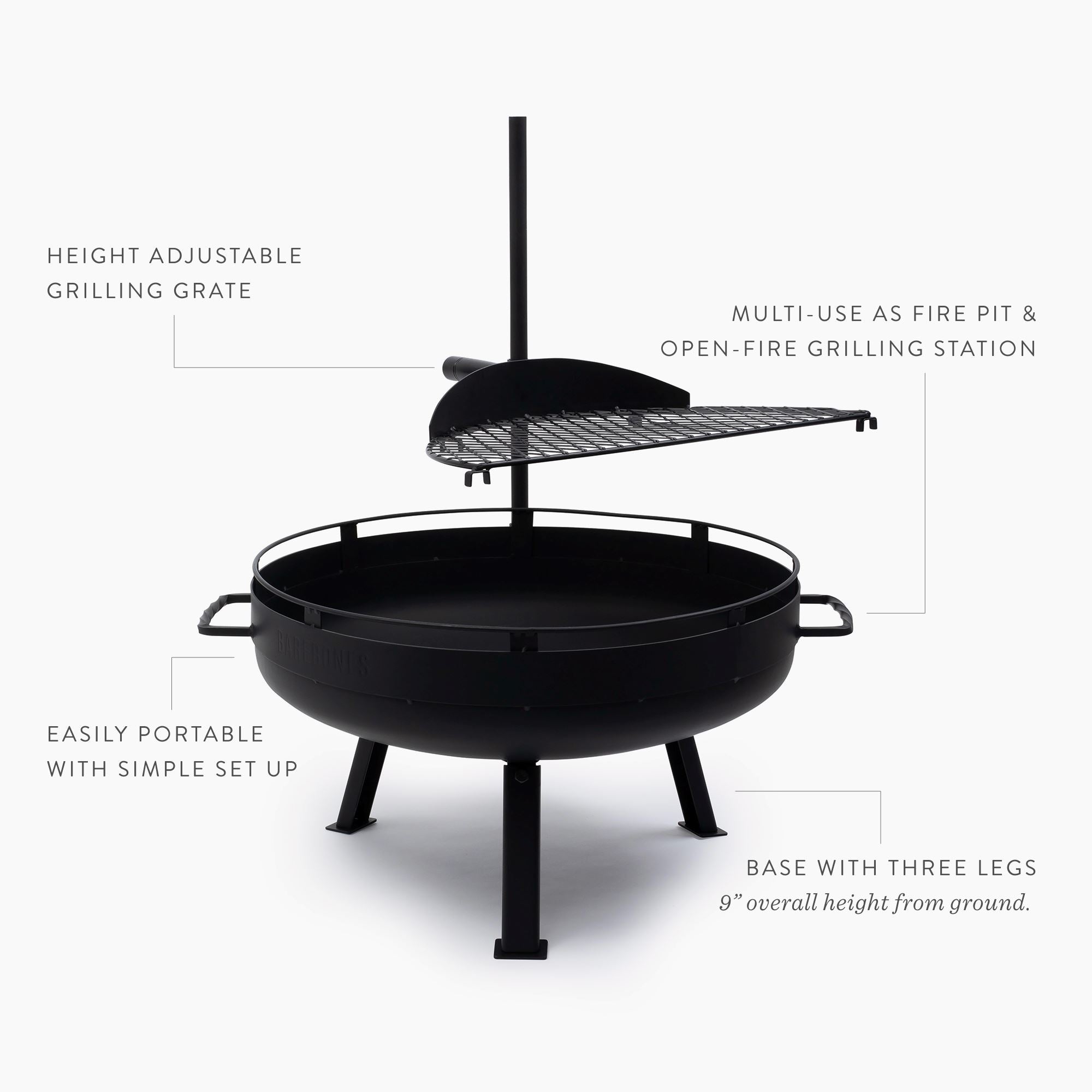 barebones-cook-dine-cowboy-fire-pit-grill-23-feuerstelle image 4