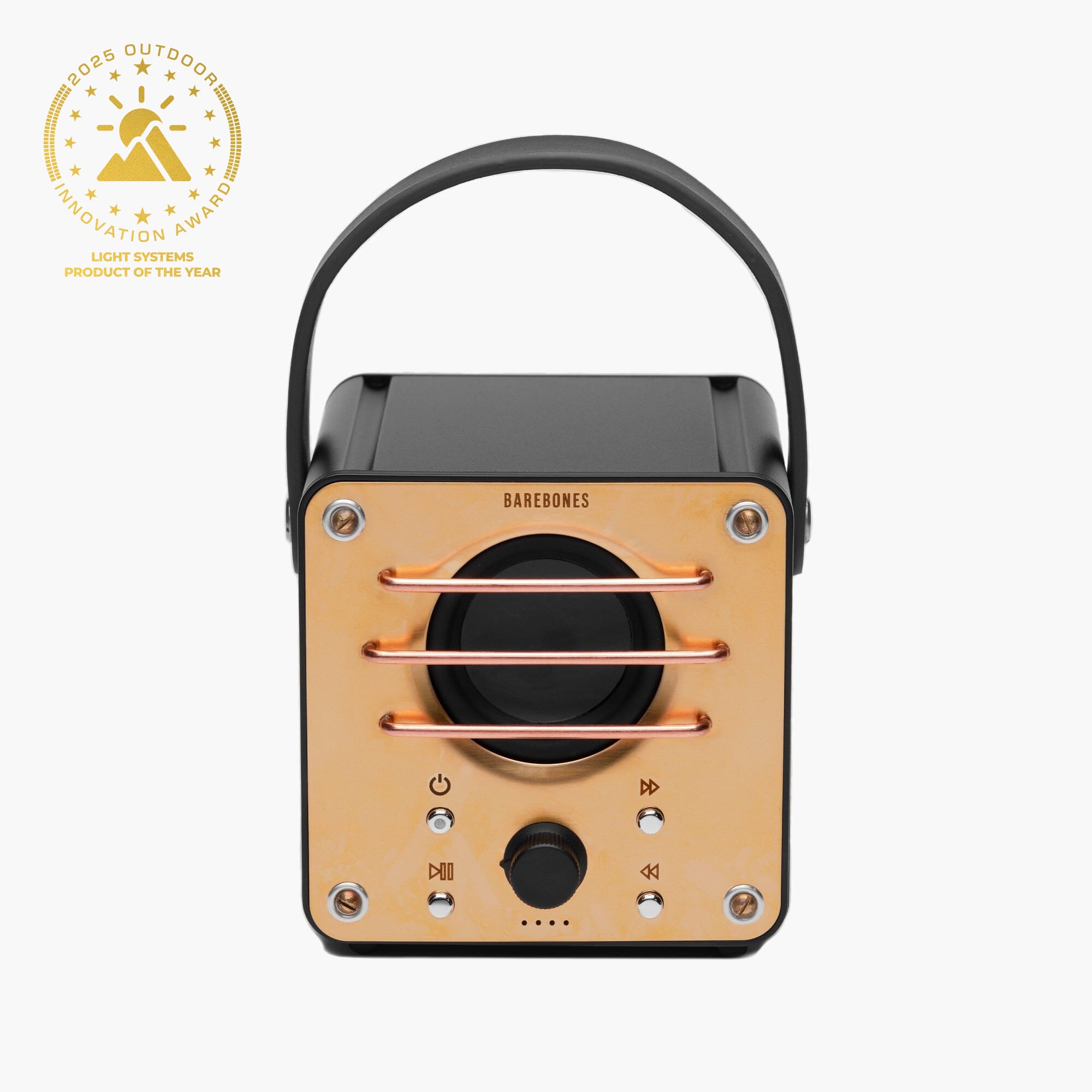 barebones-block-tower-speaker-bluetooth-lautsprecher-kupfer image 1