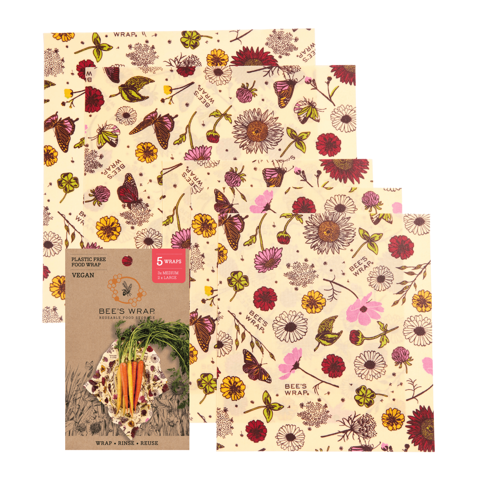 beeswrap-wraps-assorted-5-pack-bienenwachstuch-wiederverwendbar image 8