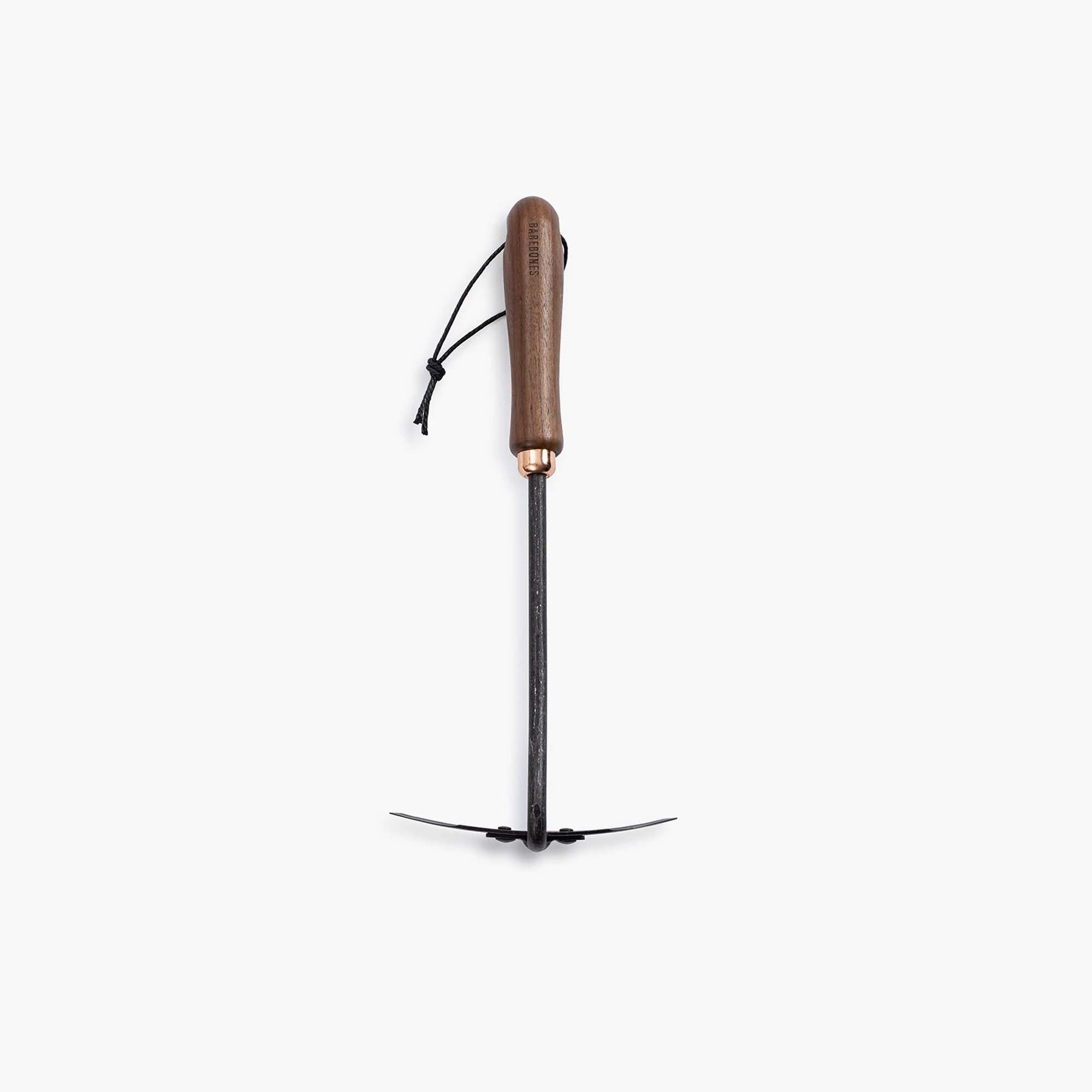 barebones-tools-triangle-hoe-gartenhacke-walnuss-edelstahl image 2
