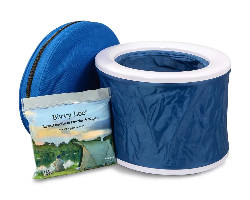 carplife-bivvy-loo-camping-wc-blau-faltbar-150-kg image 1