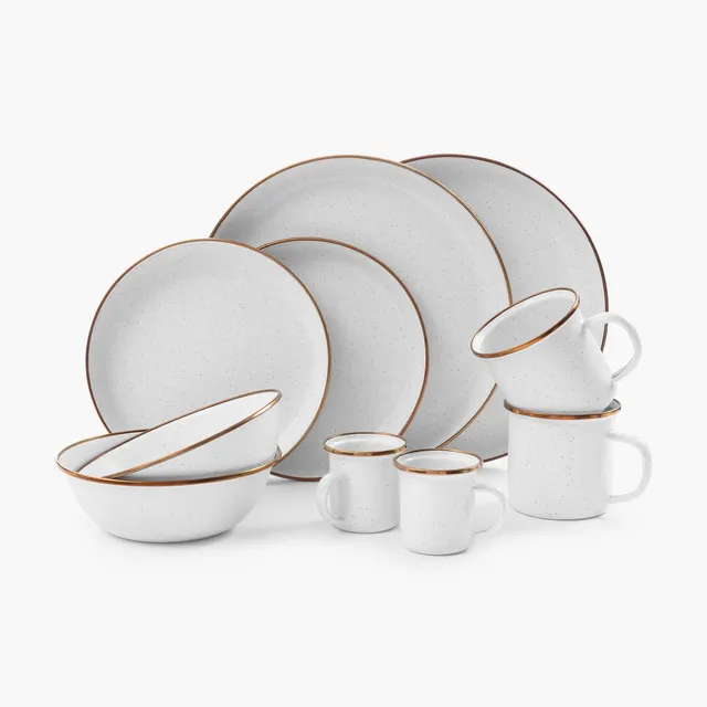 barebones-cook-dine-emaille-geschirr-eggshell-16-teilig image 1