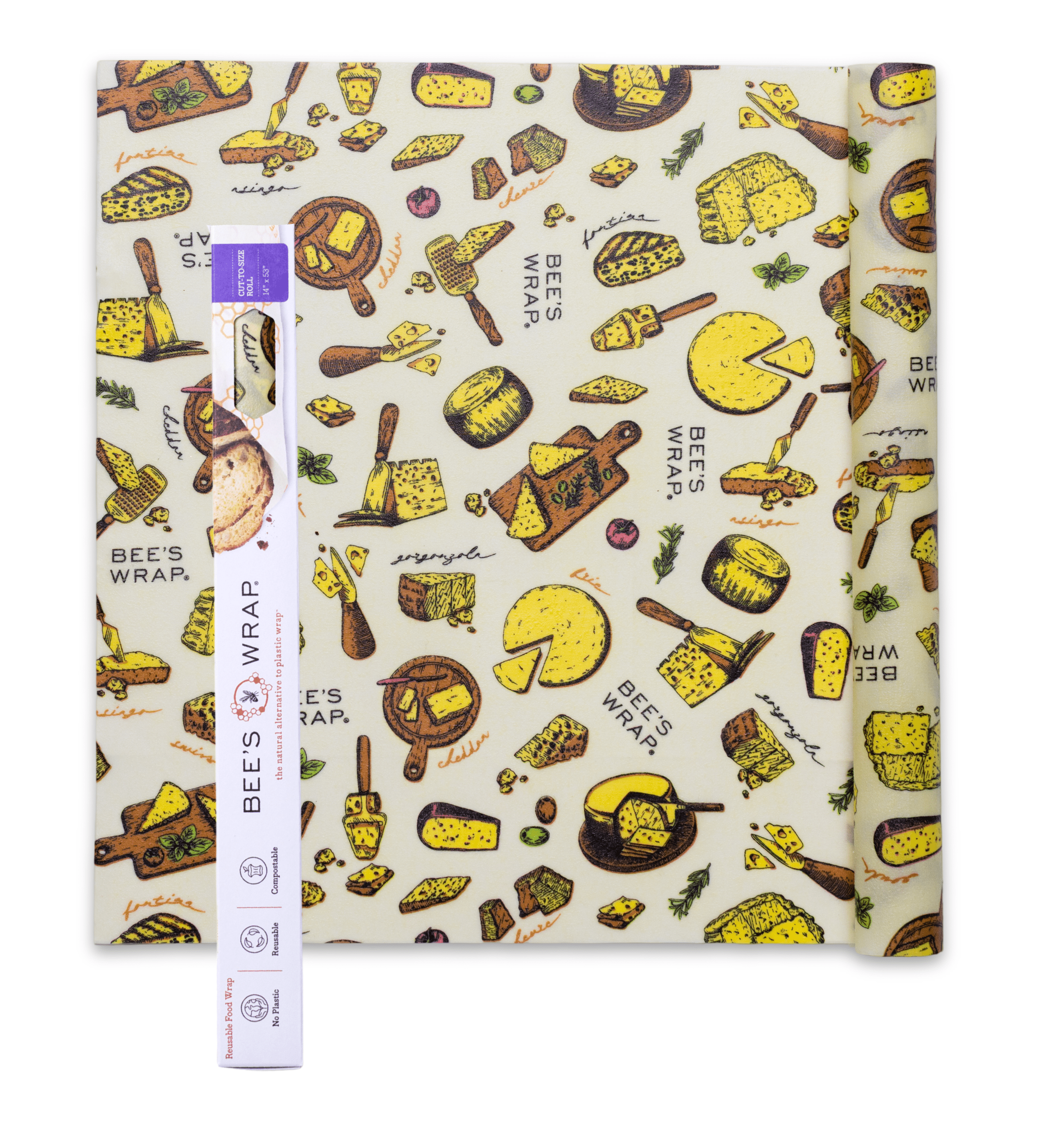 bee-s-wrap-wraps-cut-to-size-xl-roll-tuch-bakery-lane image 1