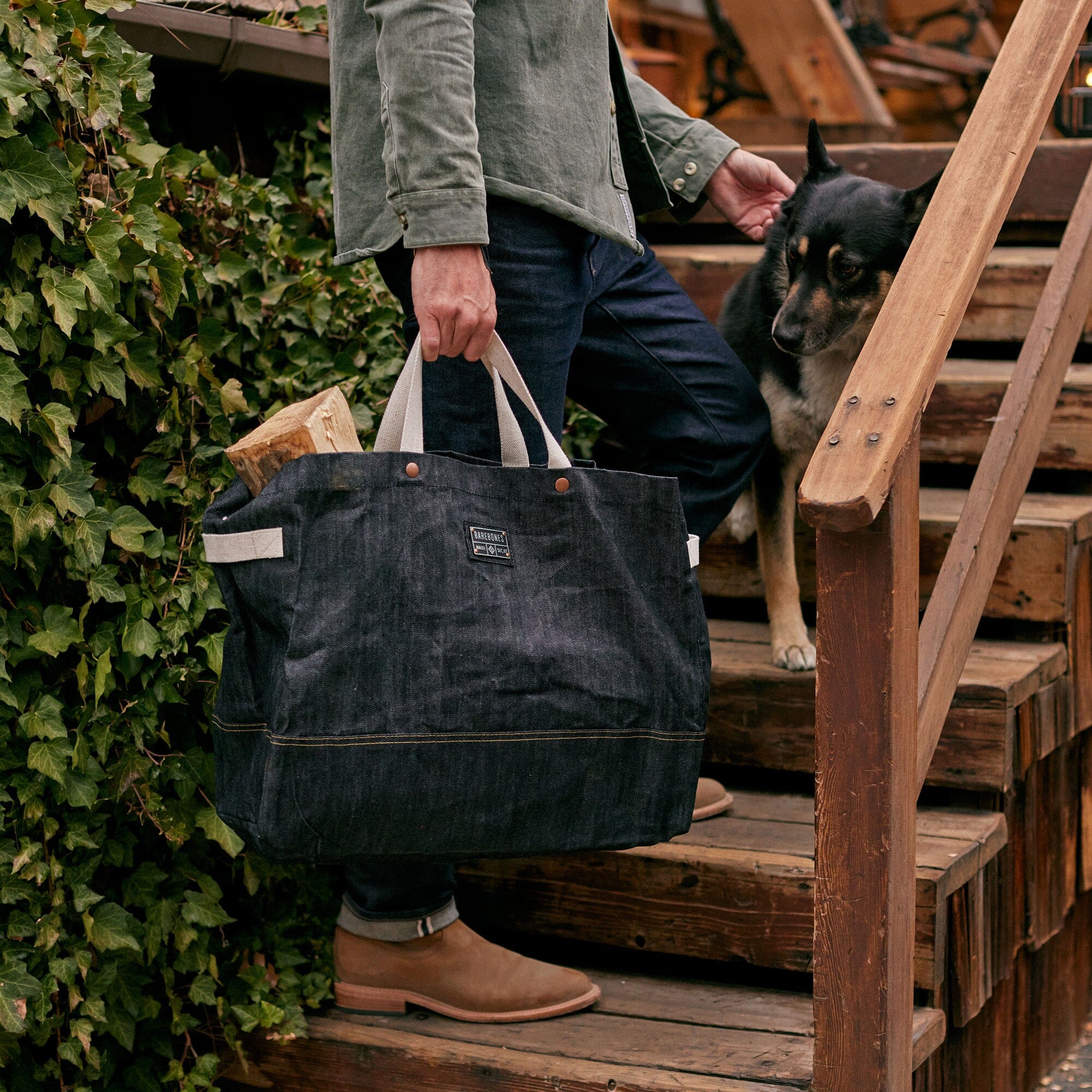 barebones-neelum-40l-giant-tote-tasche-denim-2er-pack image 4