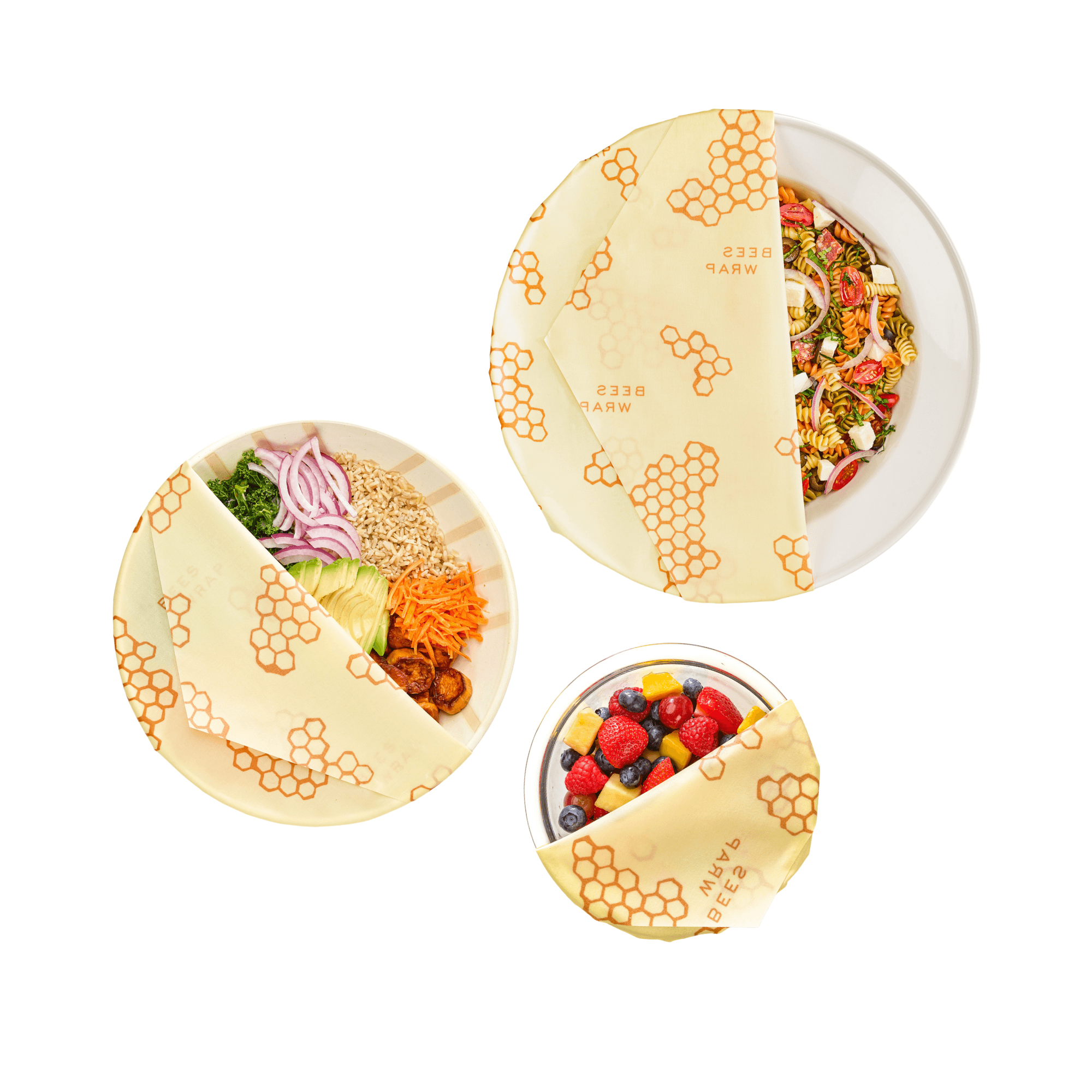 beeswrap-accessories-hexhugger-bowl-cover-sch-sselabdeckung-3er image 2