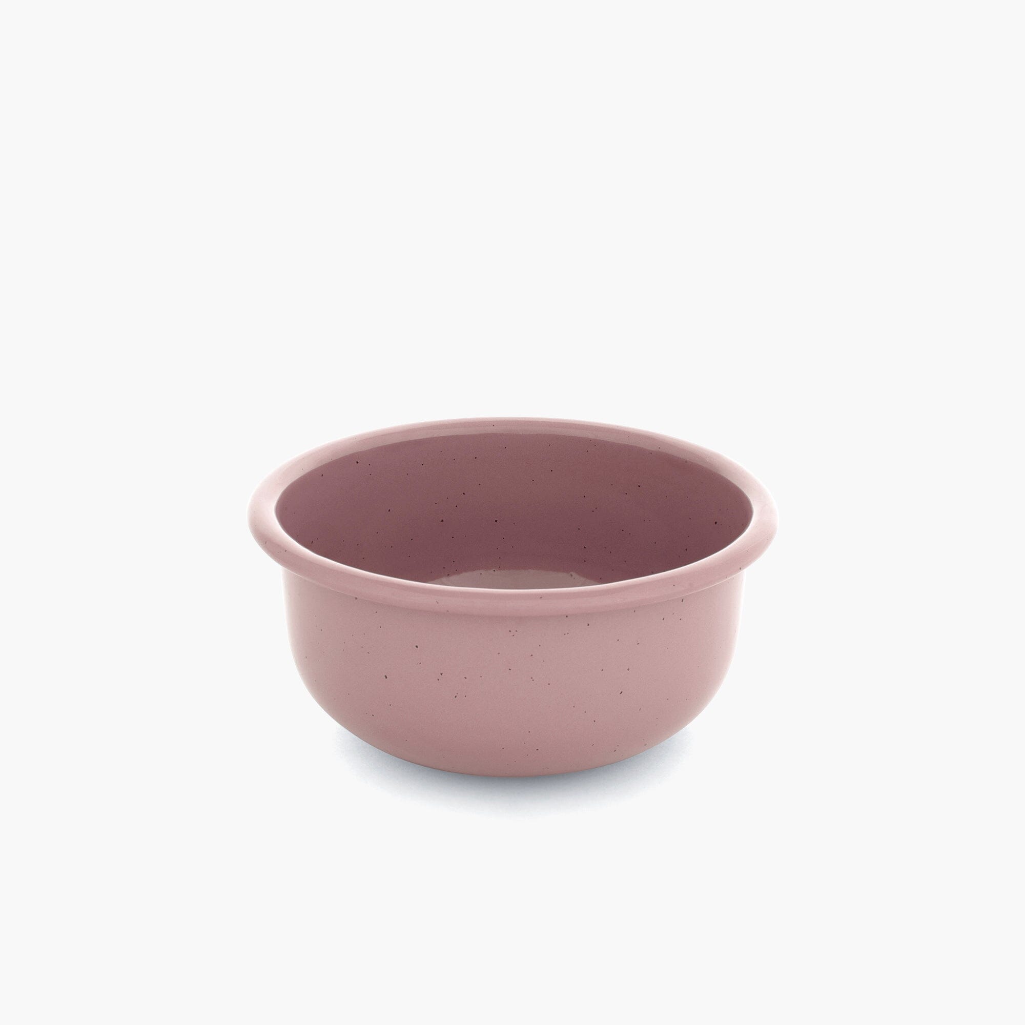 barebones-rolled-enamelware-side-bowl-set-dusty-rose image 3