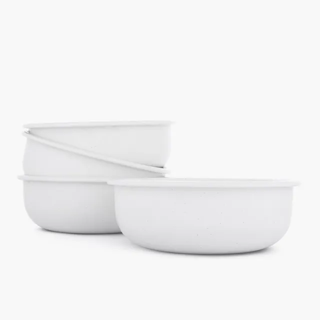 barebones-emaille-sch-sselset-soft-white-stahl image 1