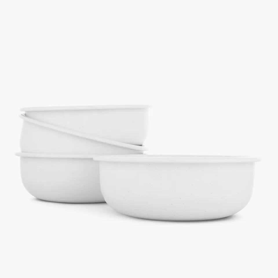 barebones-emaille-sch-sselset-soft-white-stahl image 1