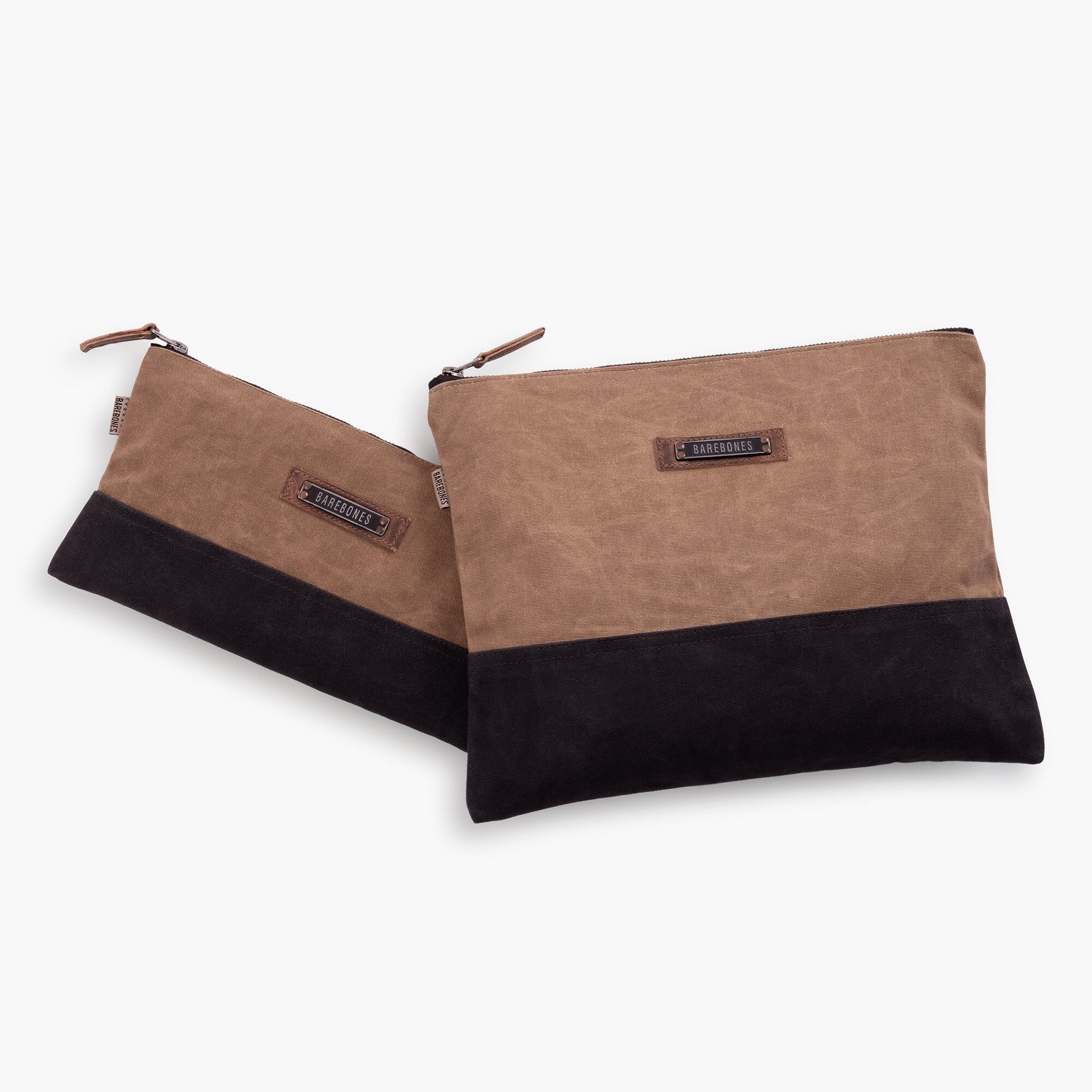 barebones-store-carry-neelum-zipper-pouch-khaki-klein-large image 8