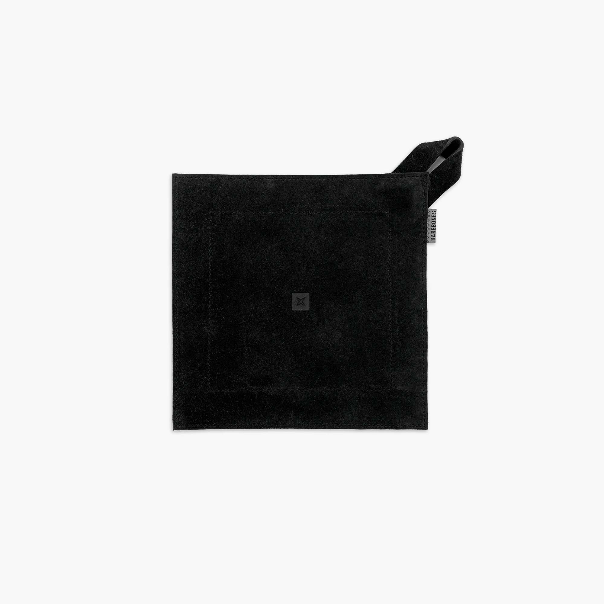 barebones-cook-dine-topflappen-aus-wildleder-schwarz image 1