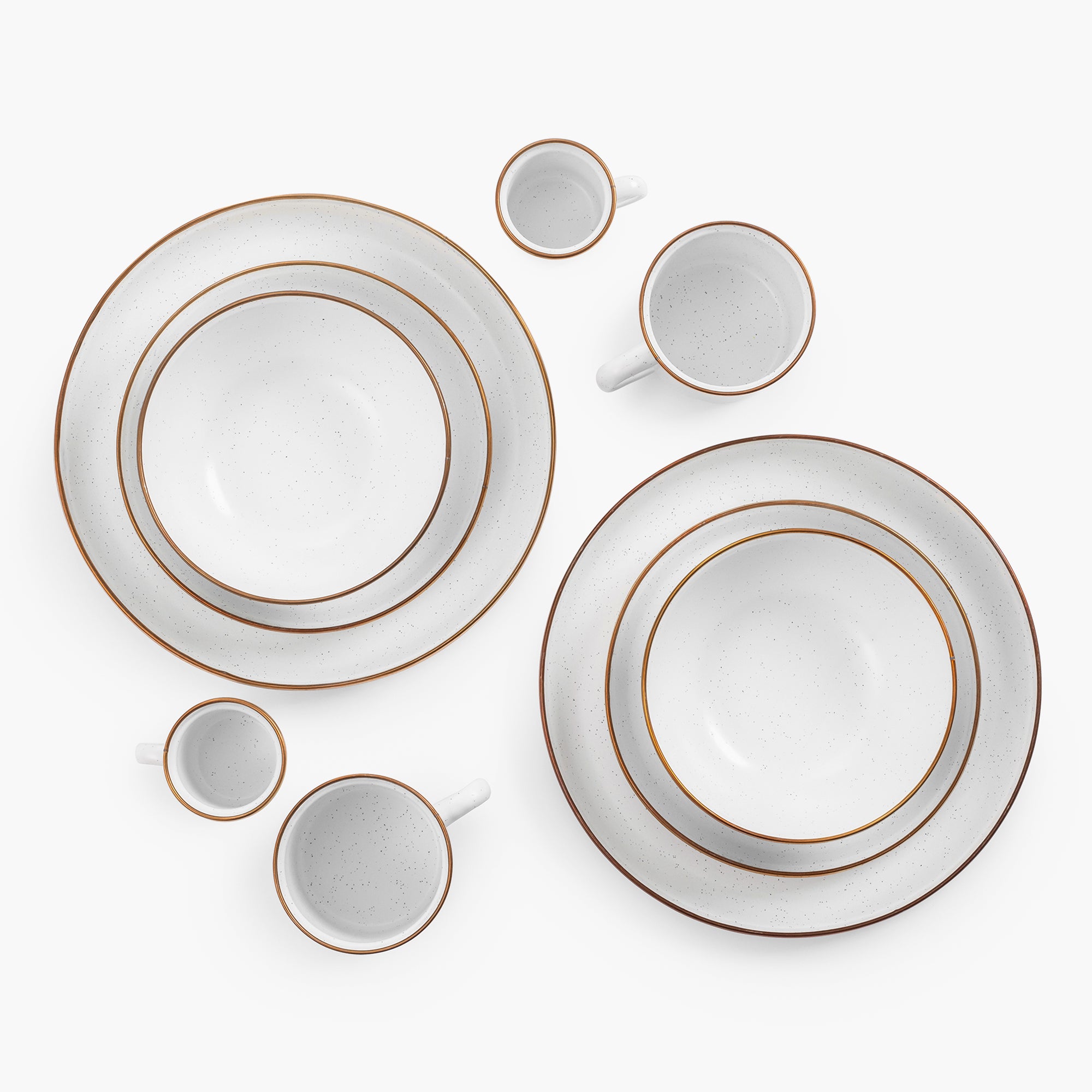 barebones-cook-dine-emaille-geschirr-eggshell-16-teilig image 2