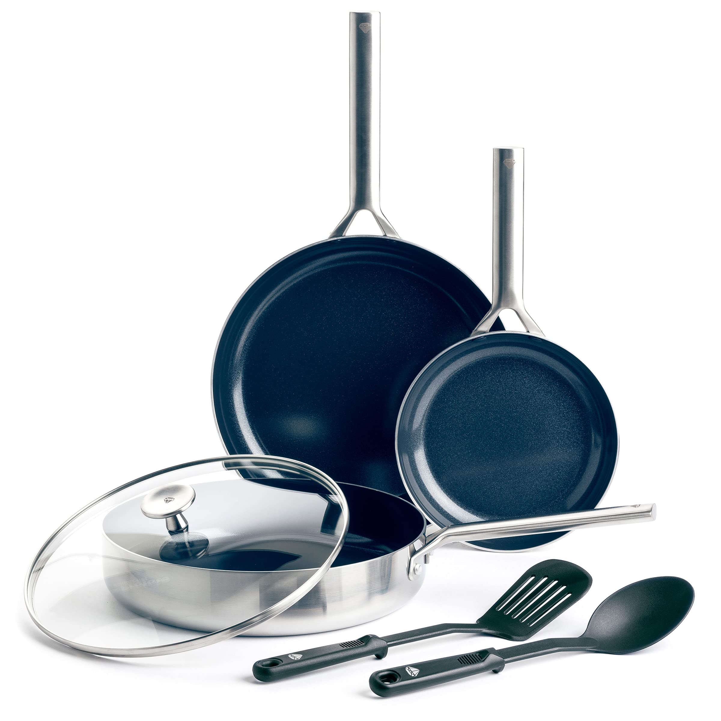 blue-diamond-triple-steel-6-tlg-kochgeschirr-set-edelstahl-induktion image 1