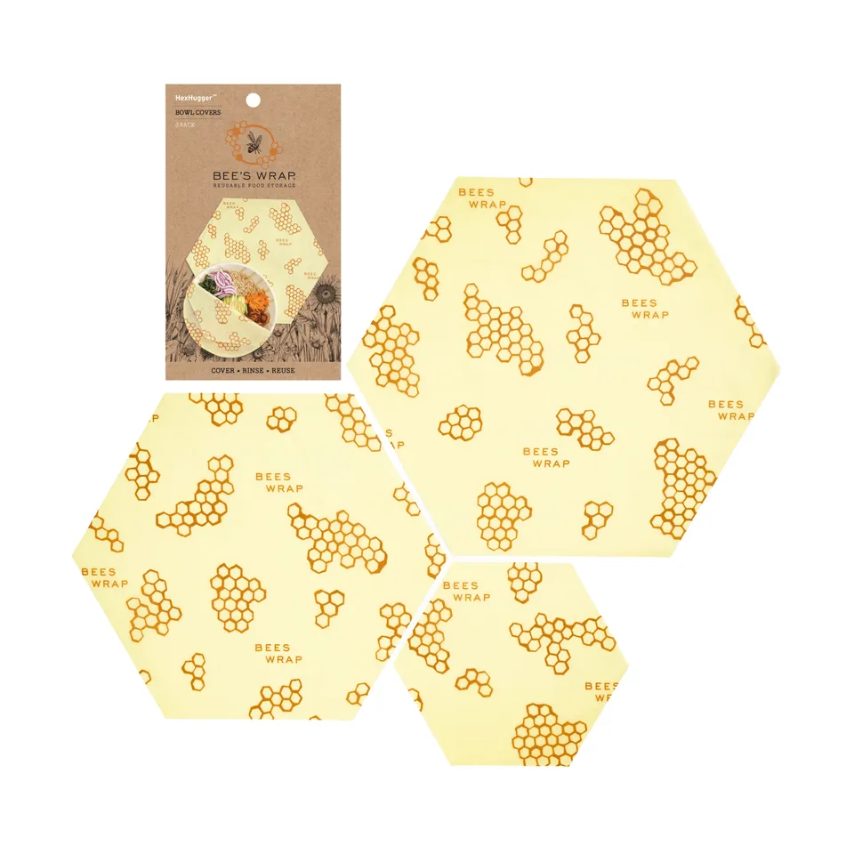 beeswrap-accessories-hexhugger-bowl-cover-sch-sselabdeckung-3er image 1