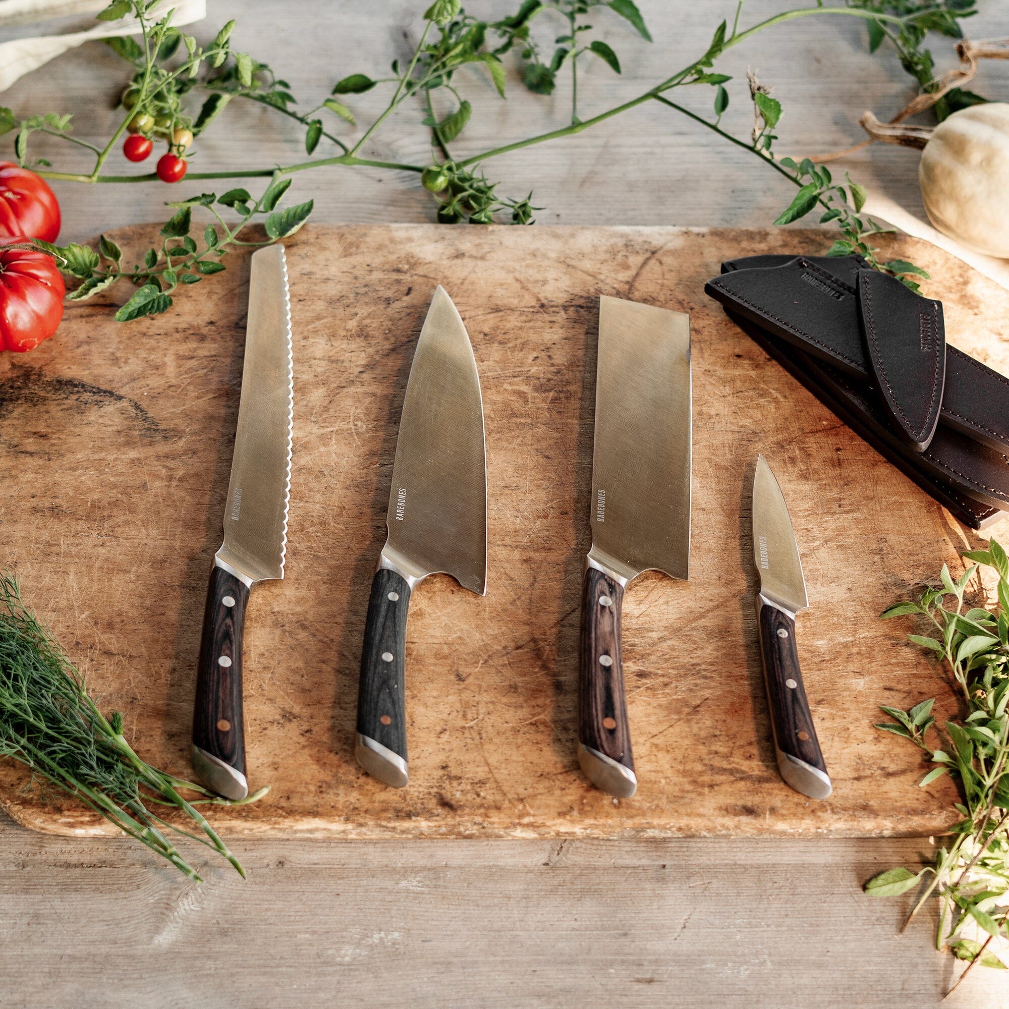 barebones-tools-culinary-knife-messerset-4-teilig-edelstahl image 4