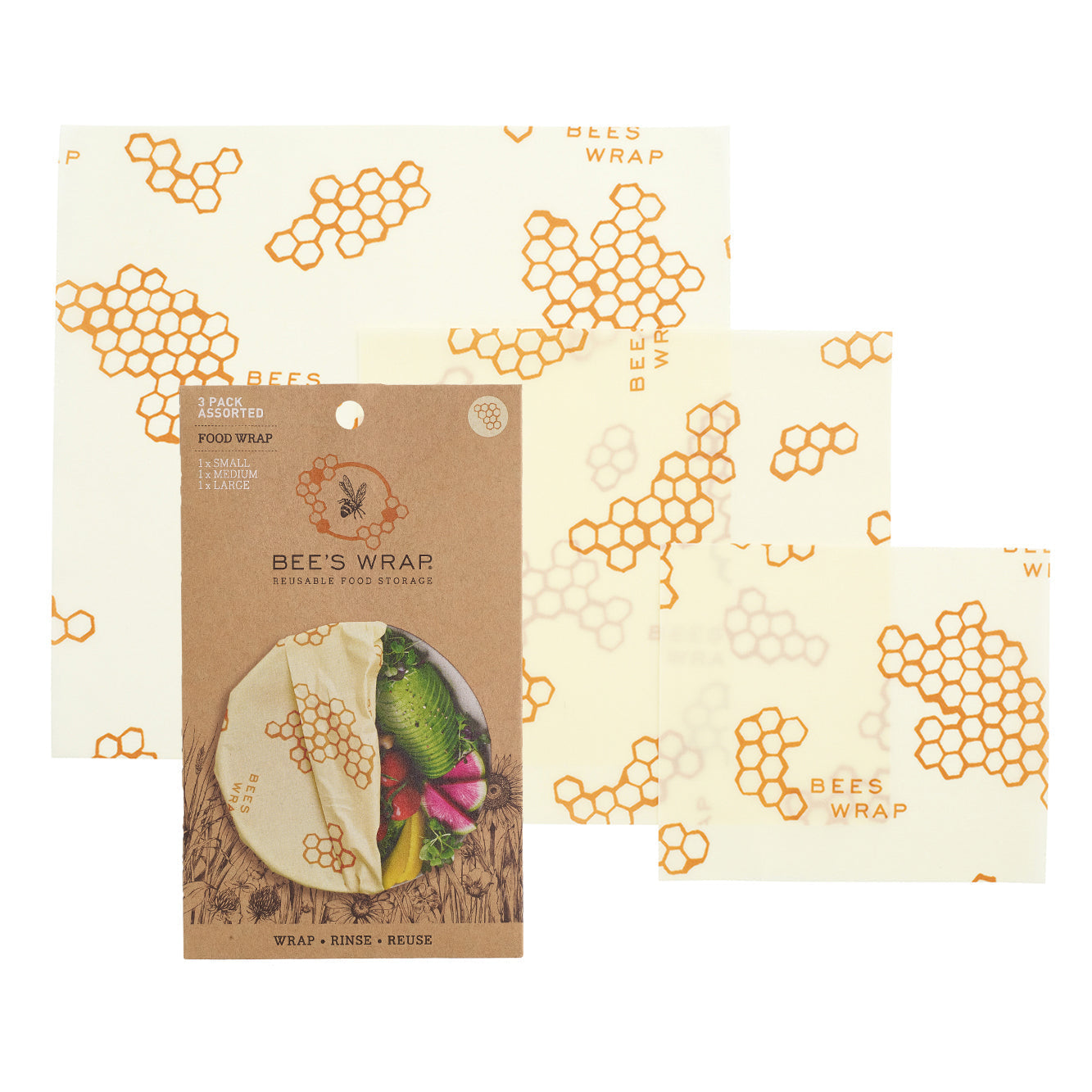 beeswrap-wraps-assorted-3-pack-bienenwachstuch-s-m-l-set image 5