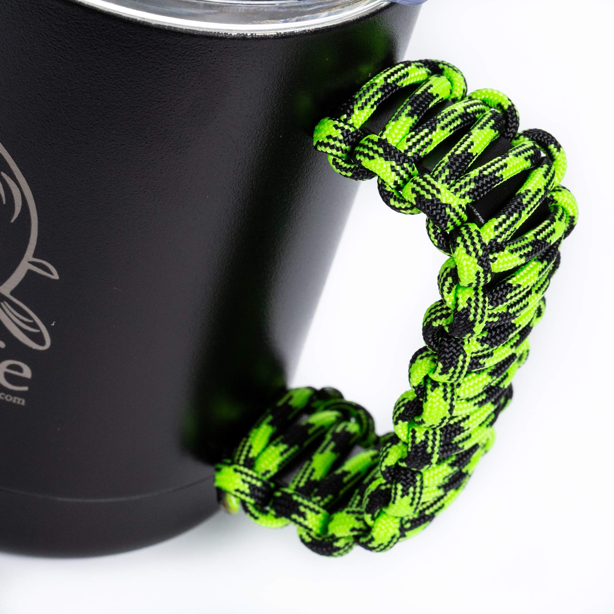 carplife-thermobecher-edelstahl-mit-l-ffel-neon-schwarz image 2
