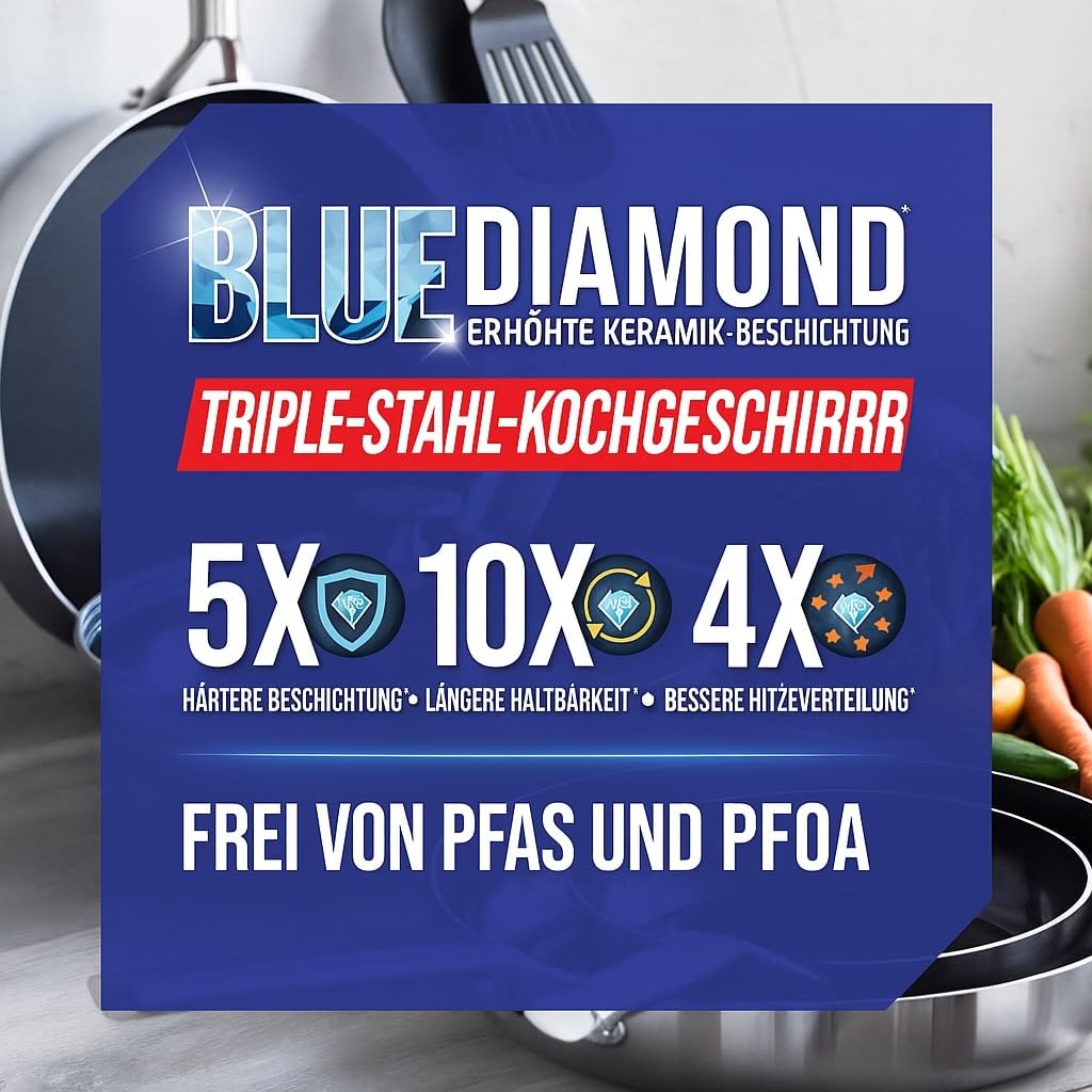 blue-diamond-triple-steel-bratpfanne-20-cm-silber-pfas-frei image 3