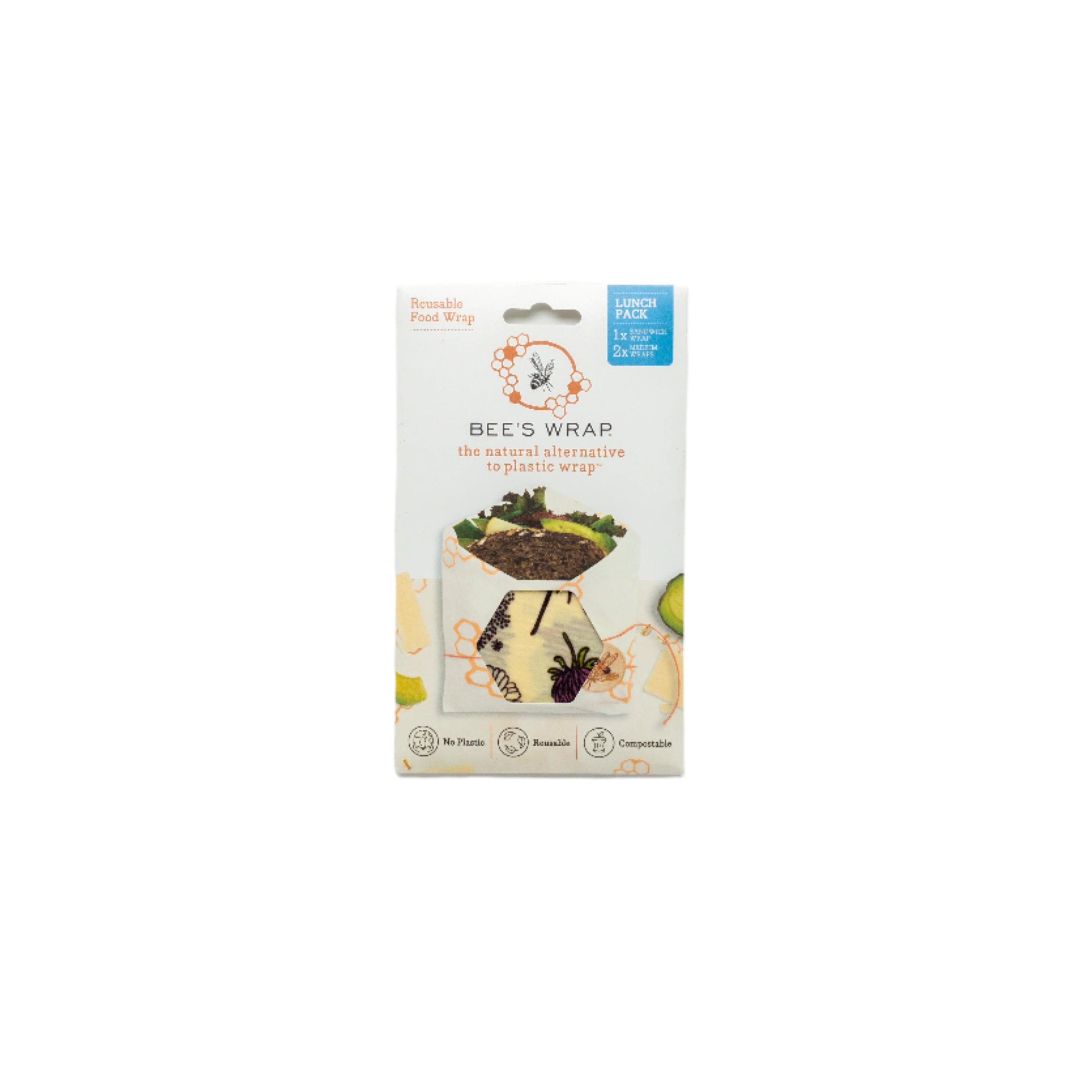 bee-s-wrap-bundles-vegan-lunch-pack-wachst-cher-meadow-magic-3er image 1