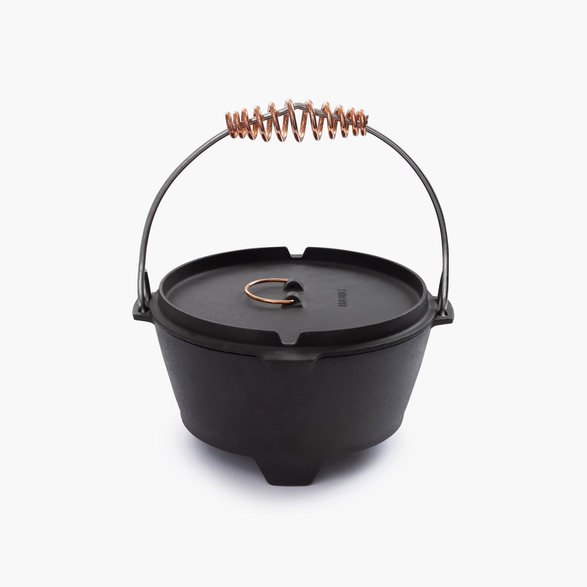 barebones-cook-dine-dutch-oven-4qt-gusseisentopf-deckel image 1