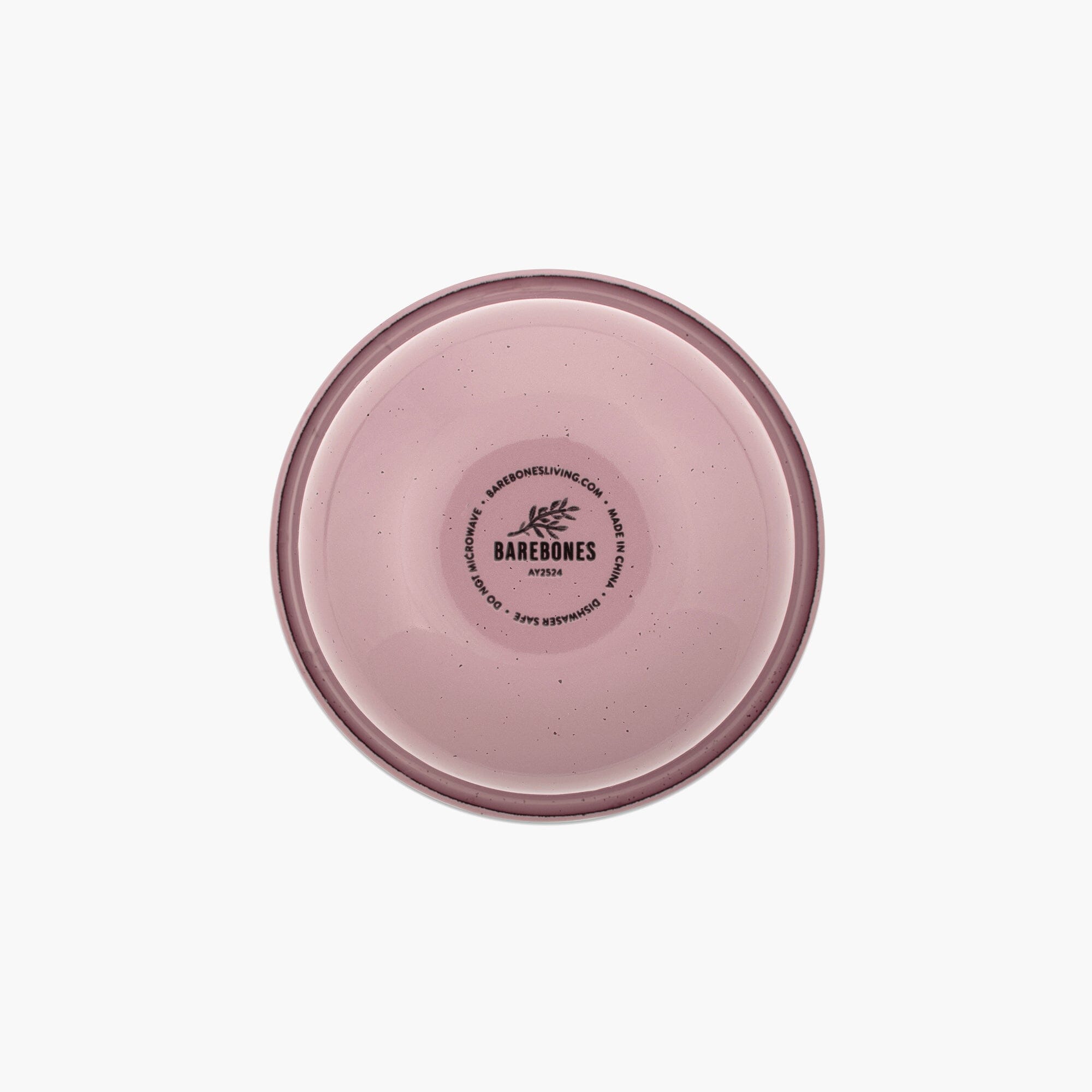 barebones-rolled-enamelware-side-bowl-set-dusty-rose image 5