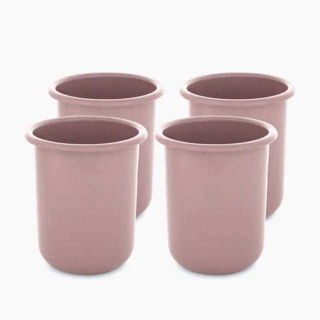 barebones-cook-dine-enamelware-becher-set-dusty-rose image 1