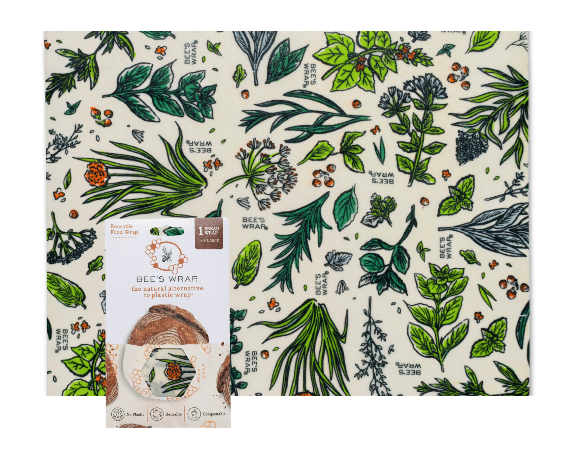 beeswrap-wraps-bread-wrap-bienenwachstuch-brot-43x58-cm image 1
