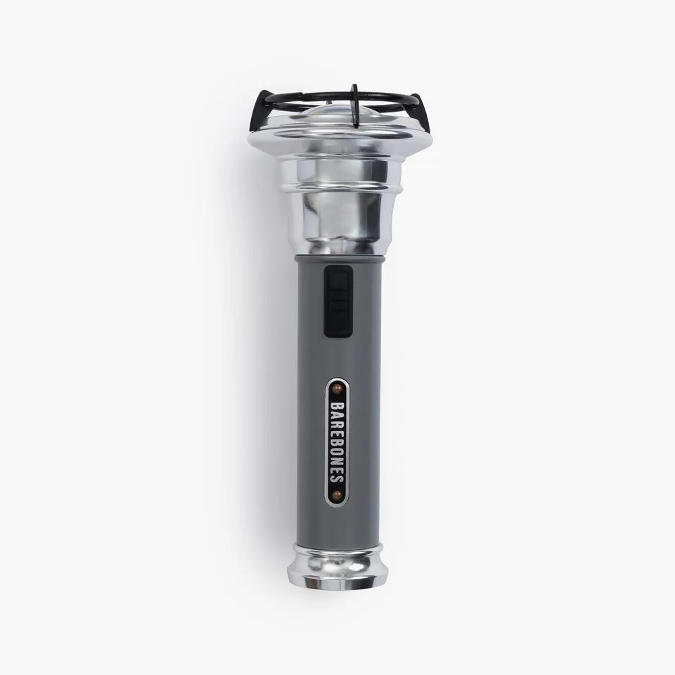 barebones-power-light-vintage-flashlight-taschenlampe-olive-drab-led image 1