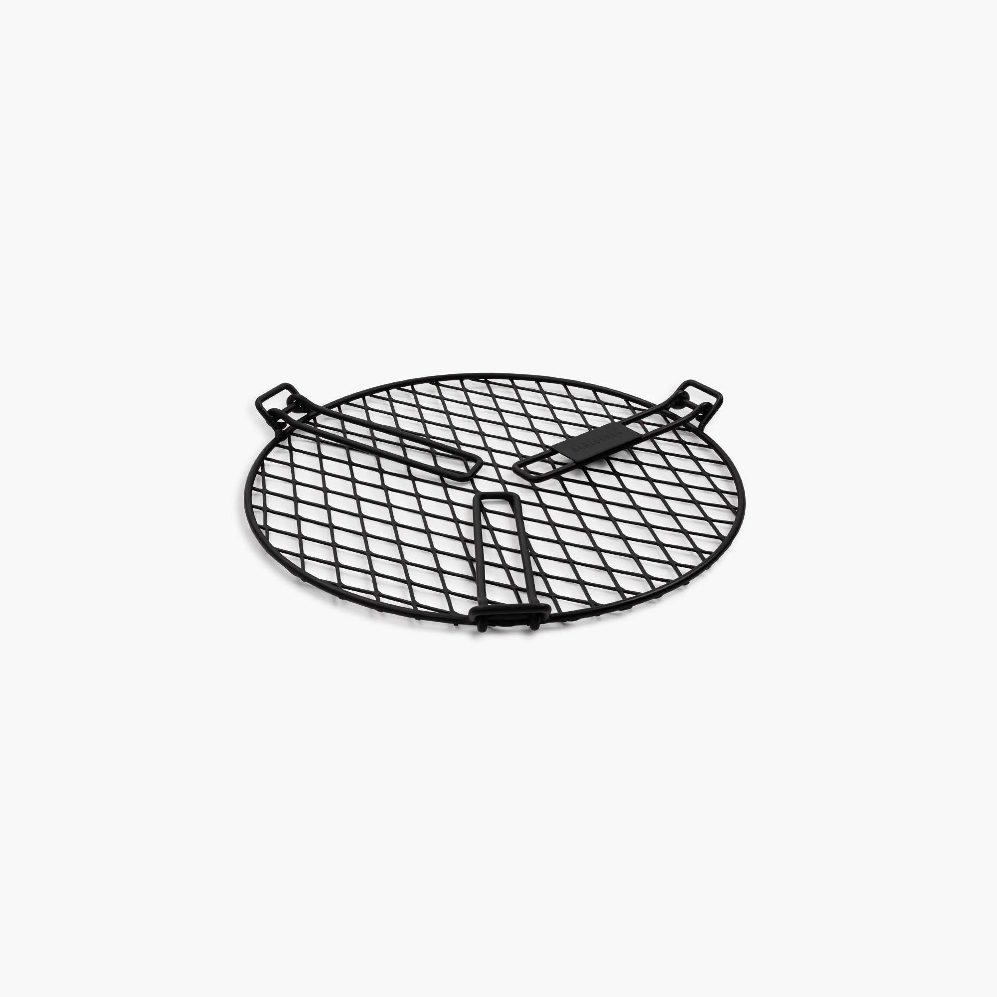barebones-cook-dine-fire-pit-grillrost-rund-stahl-klappbar image 6