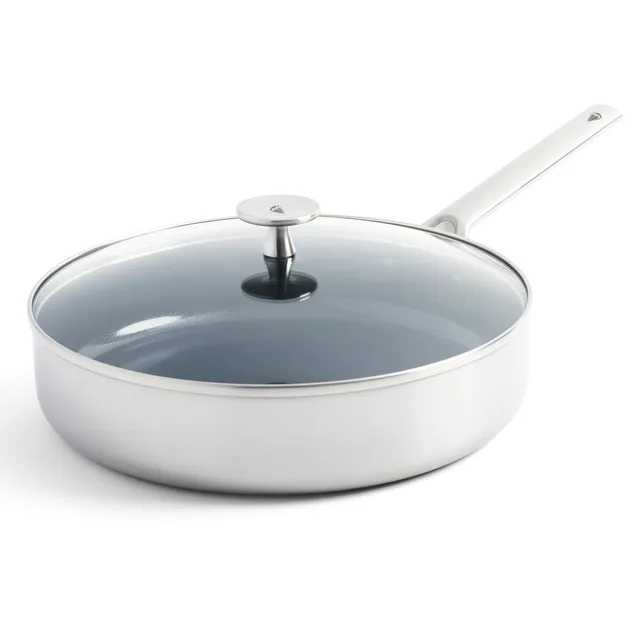 blue-diamond-triple-steel-schmorpfanne-28cm-3-6l-mit-deckel-pfas-frei image 1