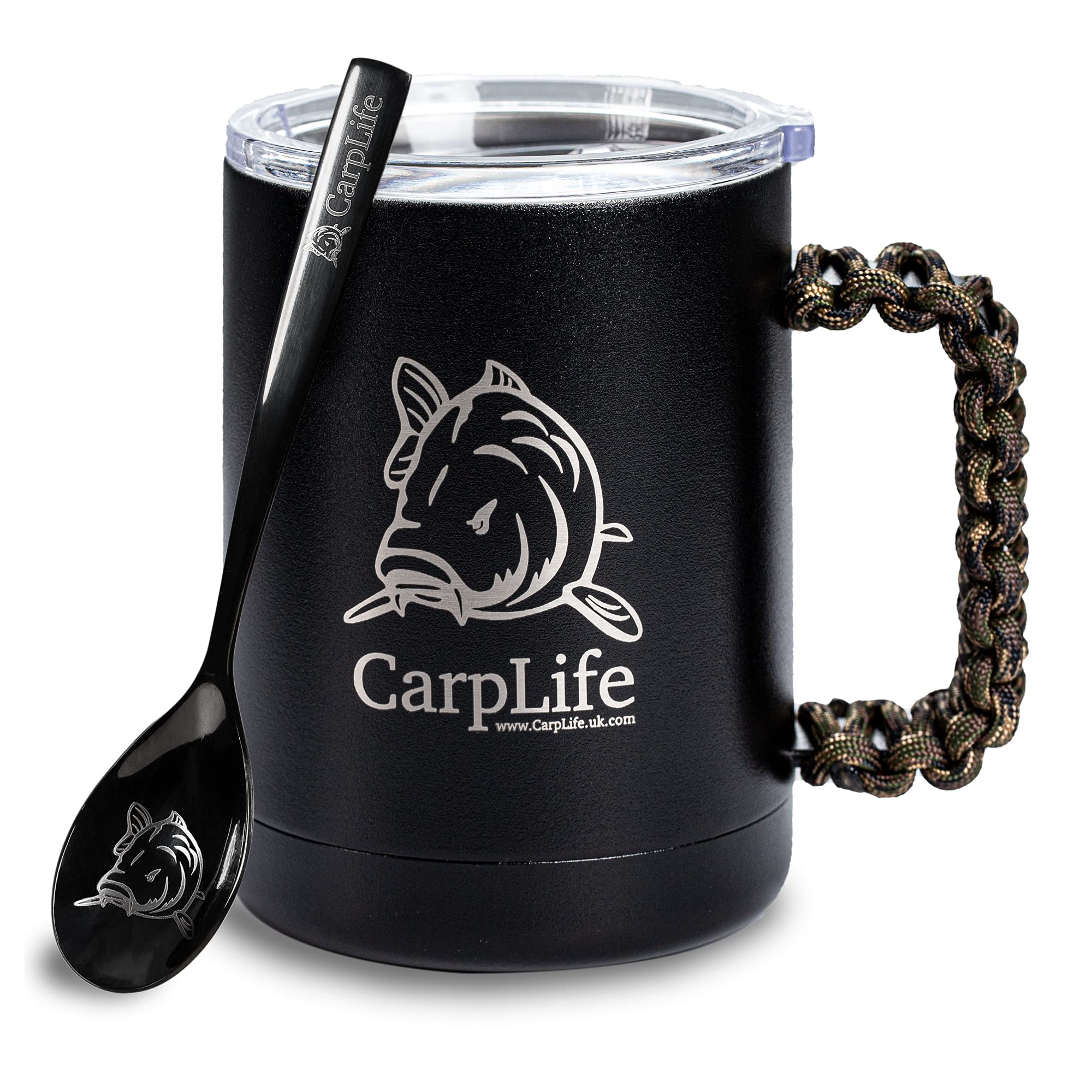 carplife-thermobecher-edelstahl-mit-l-ffel-neon-schwarz image 5