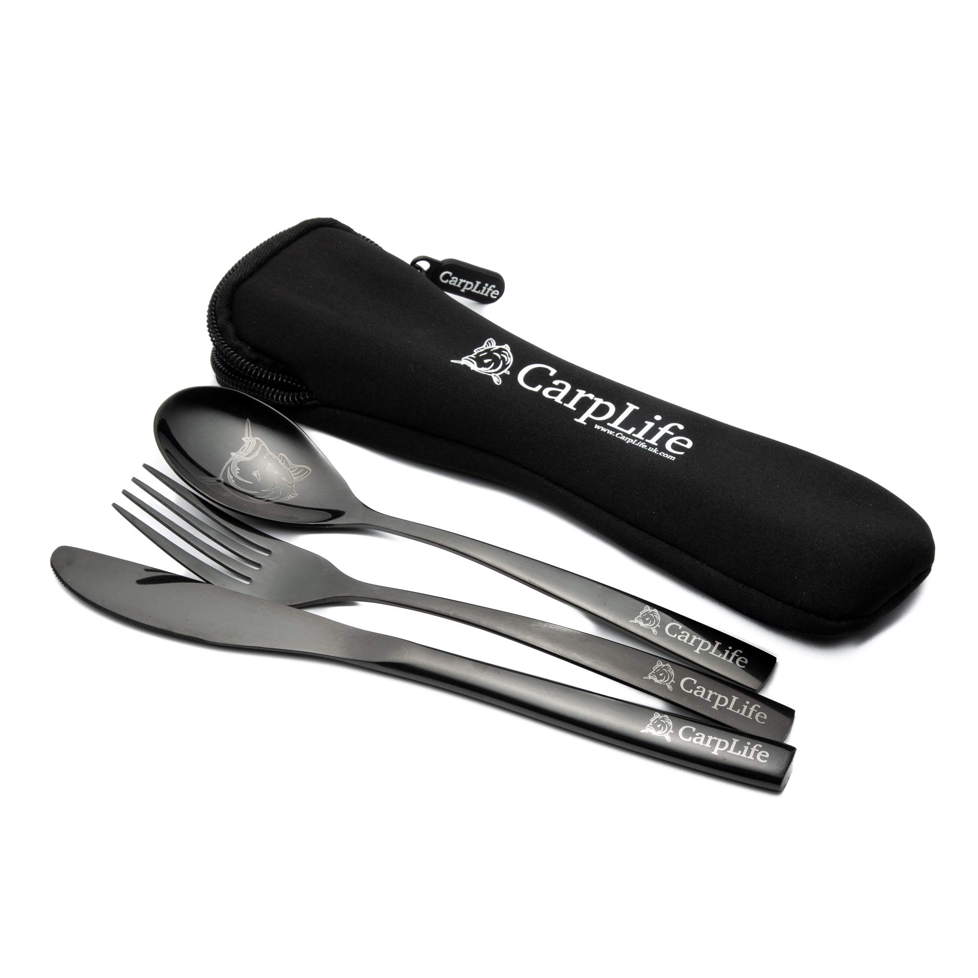 carplife-ess-set-teller-besteck-mikrofasertuch-camping-angel image 3
