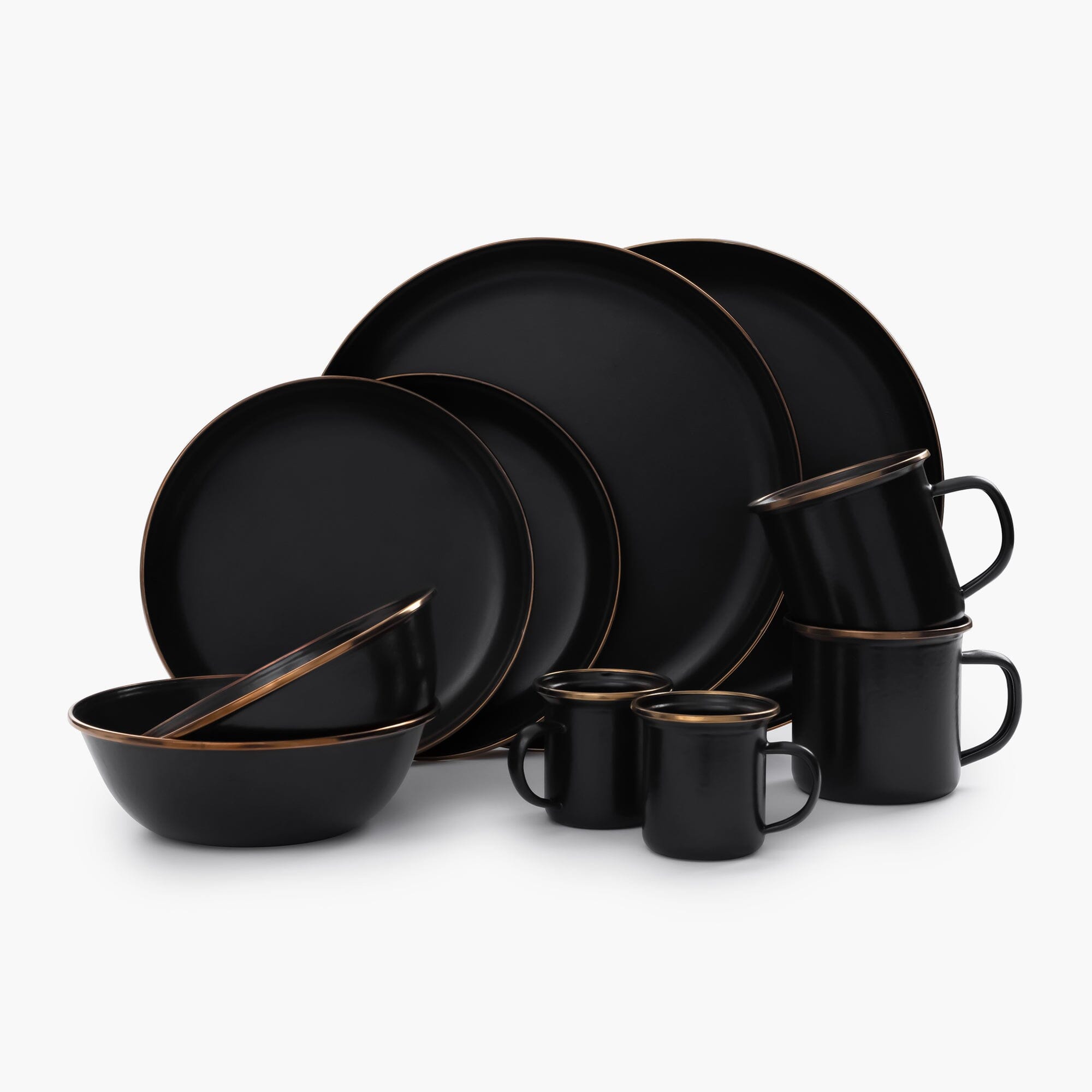 barebones-cook-dine-emaille-geschirr-set-16-teilig-charcoal image 1