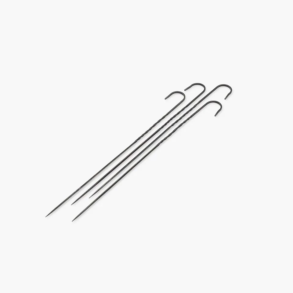 barebones-cowboy-grillspie-e-stahl-4er-set-f-r-feuer image 1