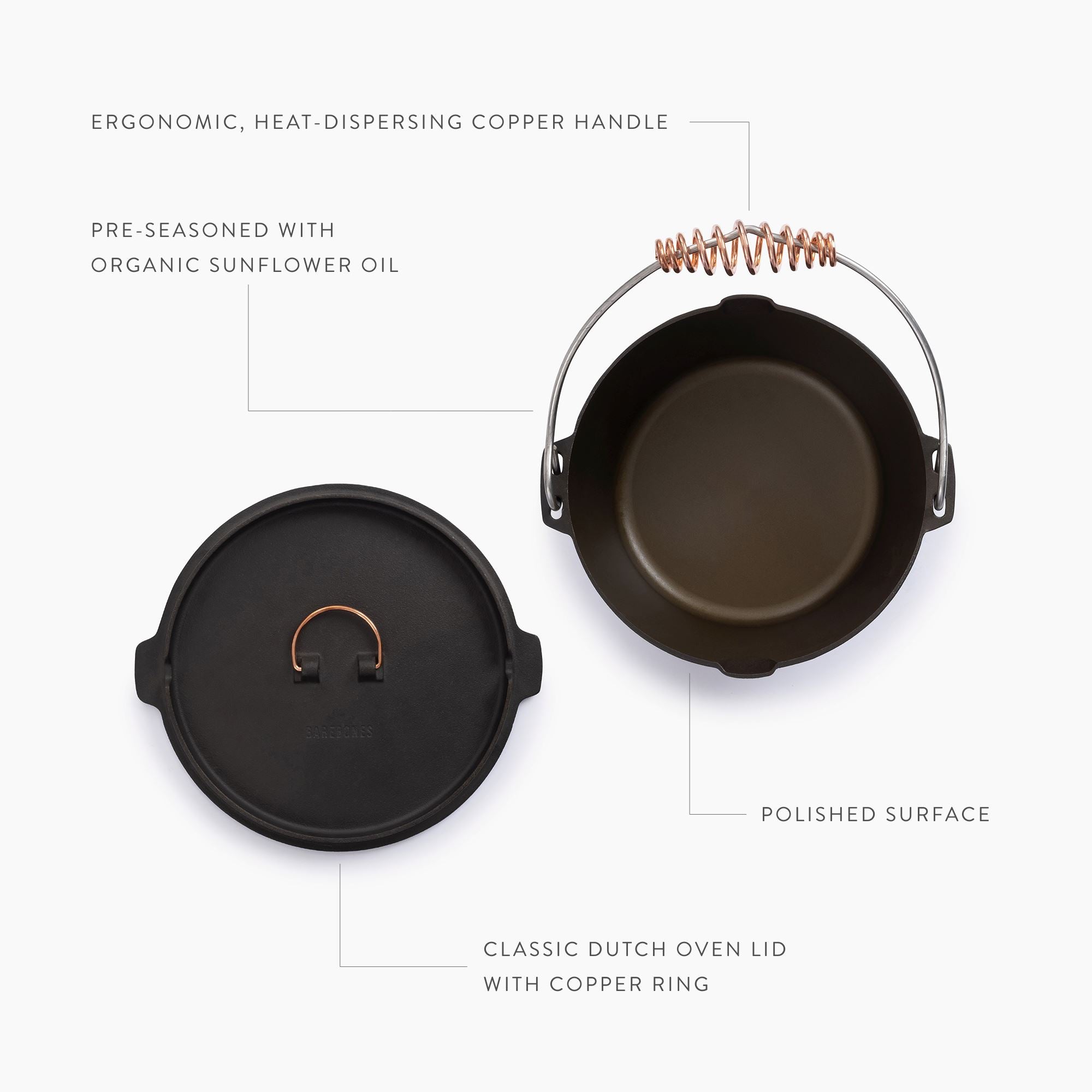 barebones-cook-dine-dutch-oven-4qt-gusseisentopf-deckel image 5