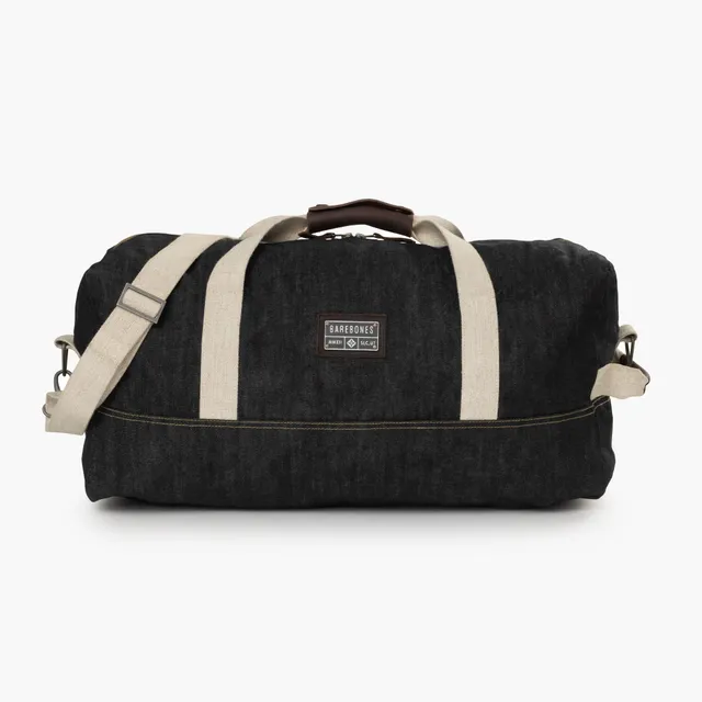 barebones-store-carry-neelum-duffel-reisetasche-denim-leder image 1