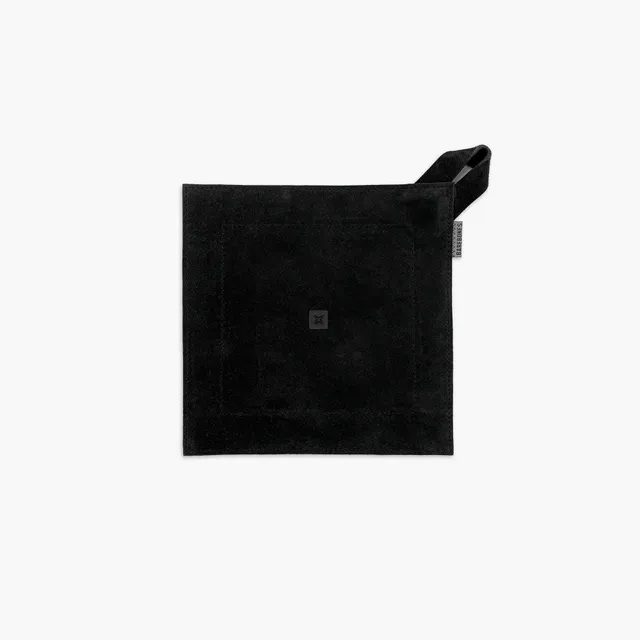 barebones-cook-dine-topflappen-aus-wildleder-schwarz image 1
